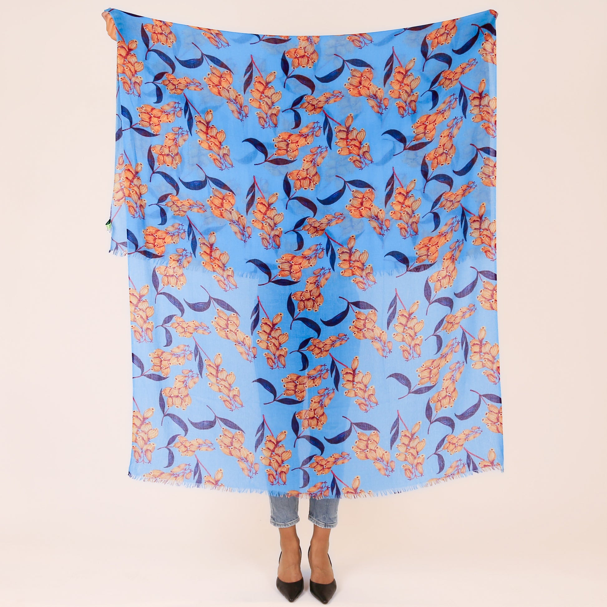 LAVENDER CASHMERE SCARF