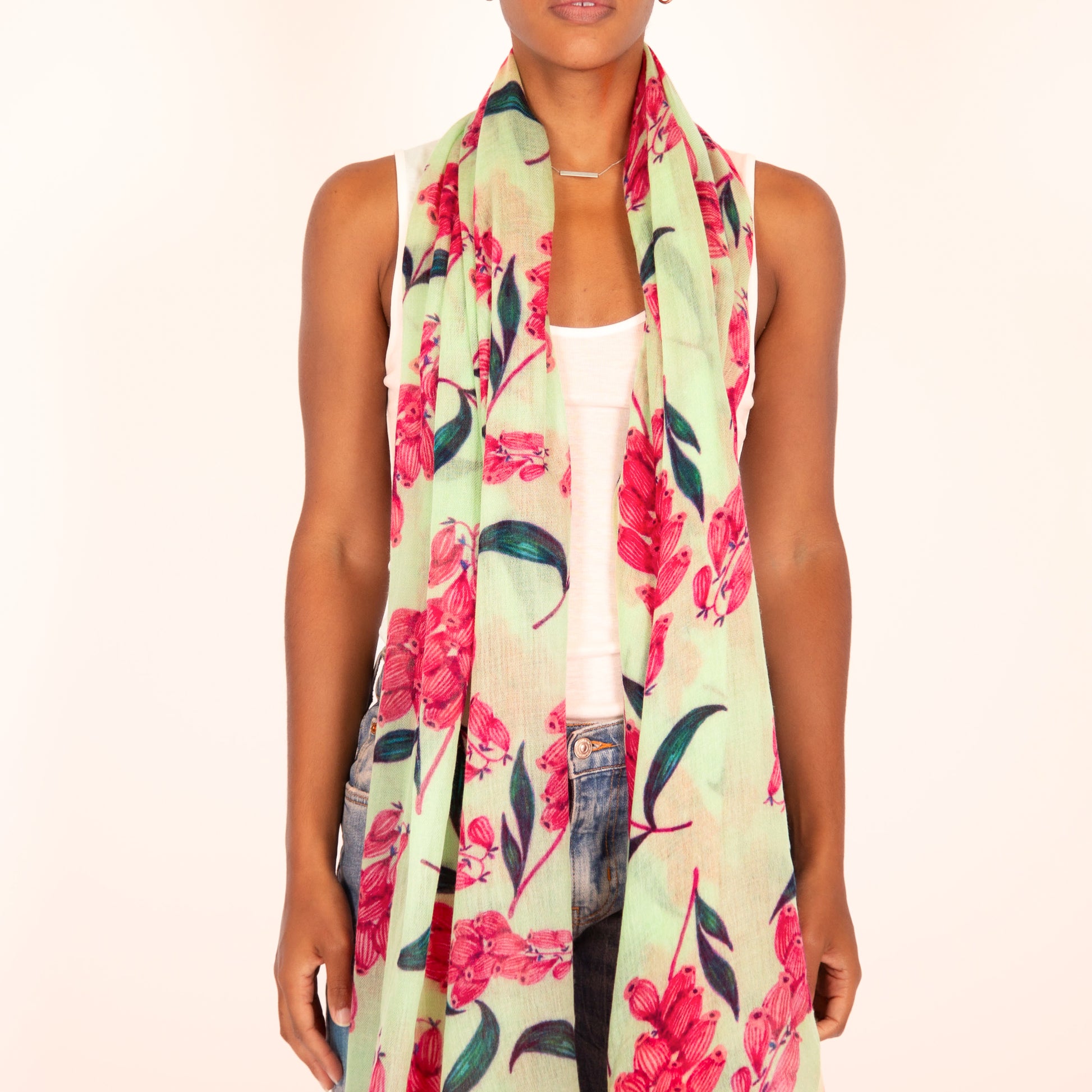 LAVENDER CASHMERE SCARF