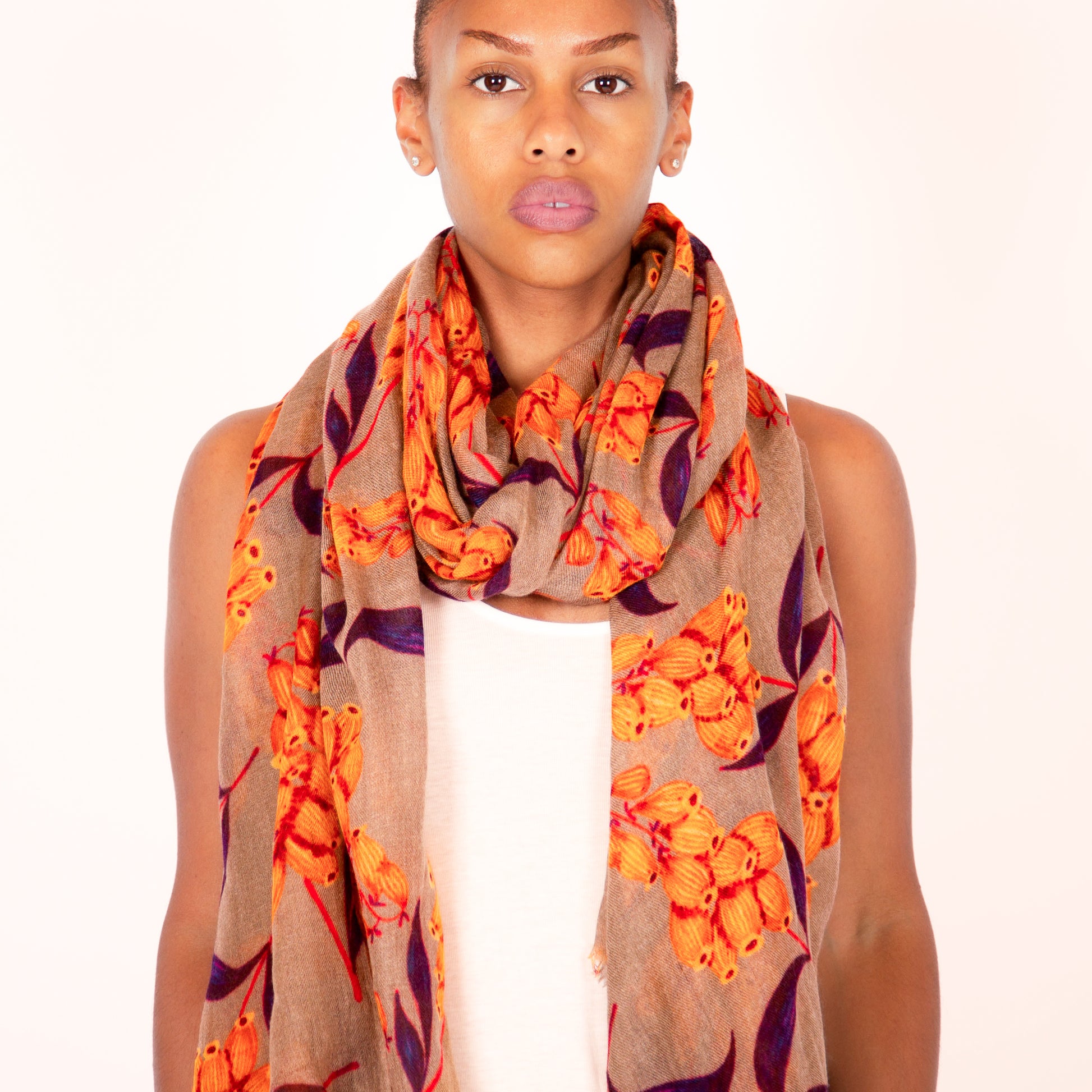 LAVENDER CASHMERE SCARF