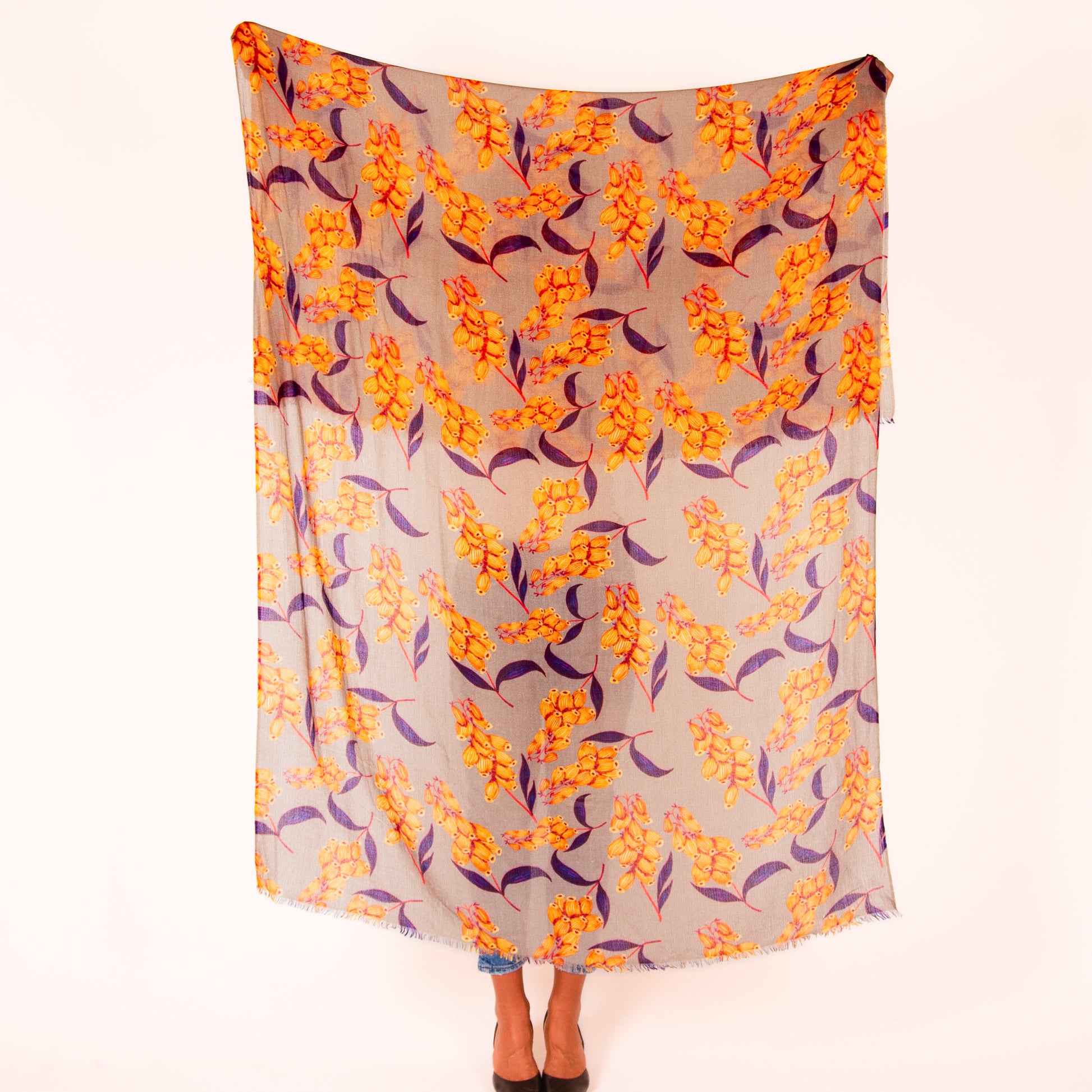 LAVENDER CASHMERE SCARF