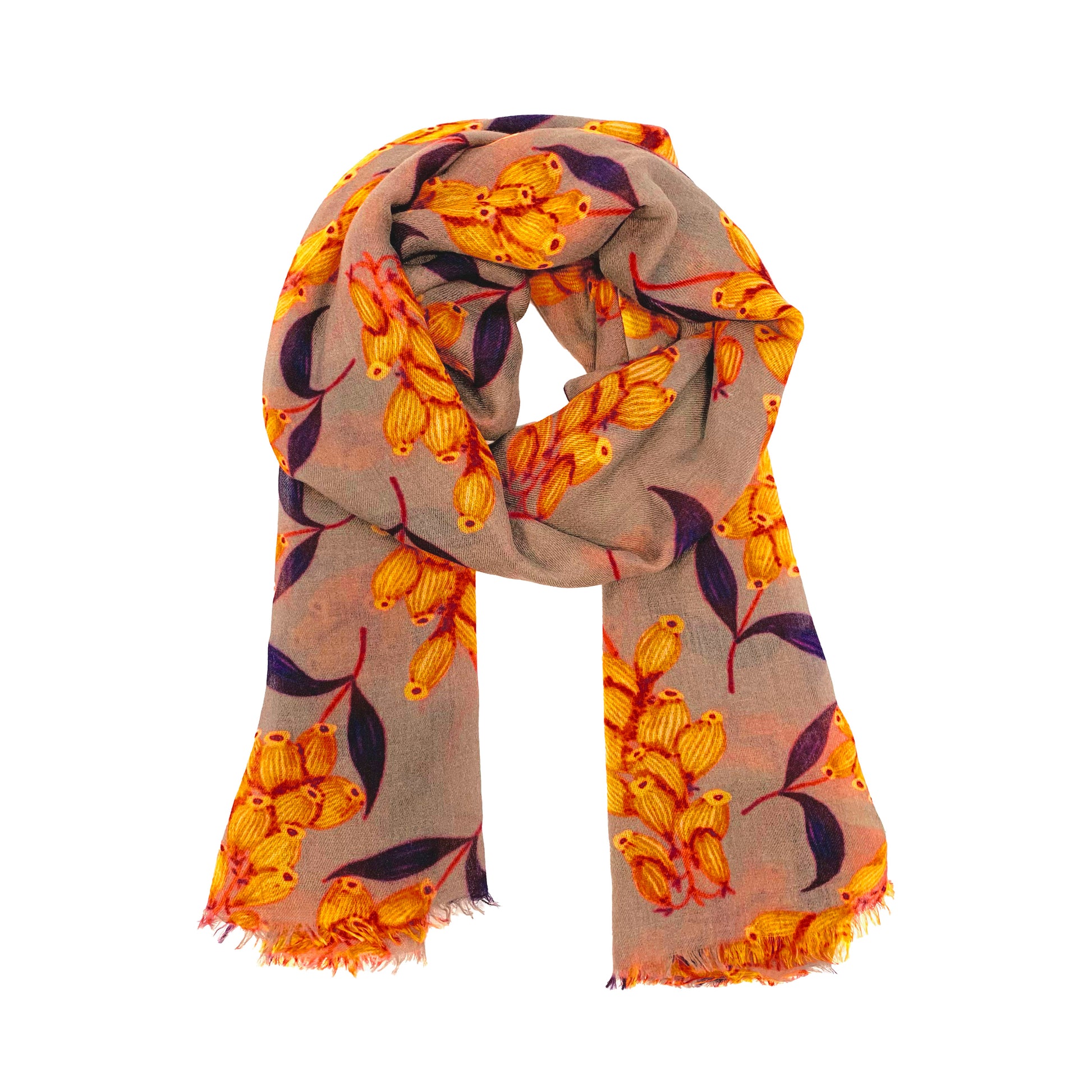 LAVENDER CASHMERE SCARF