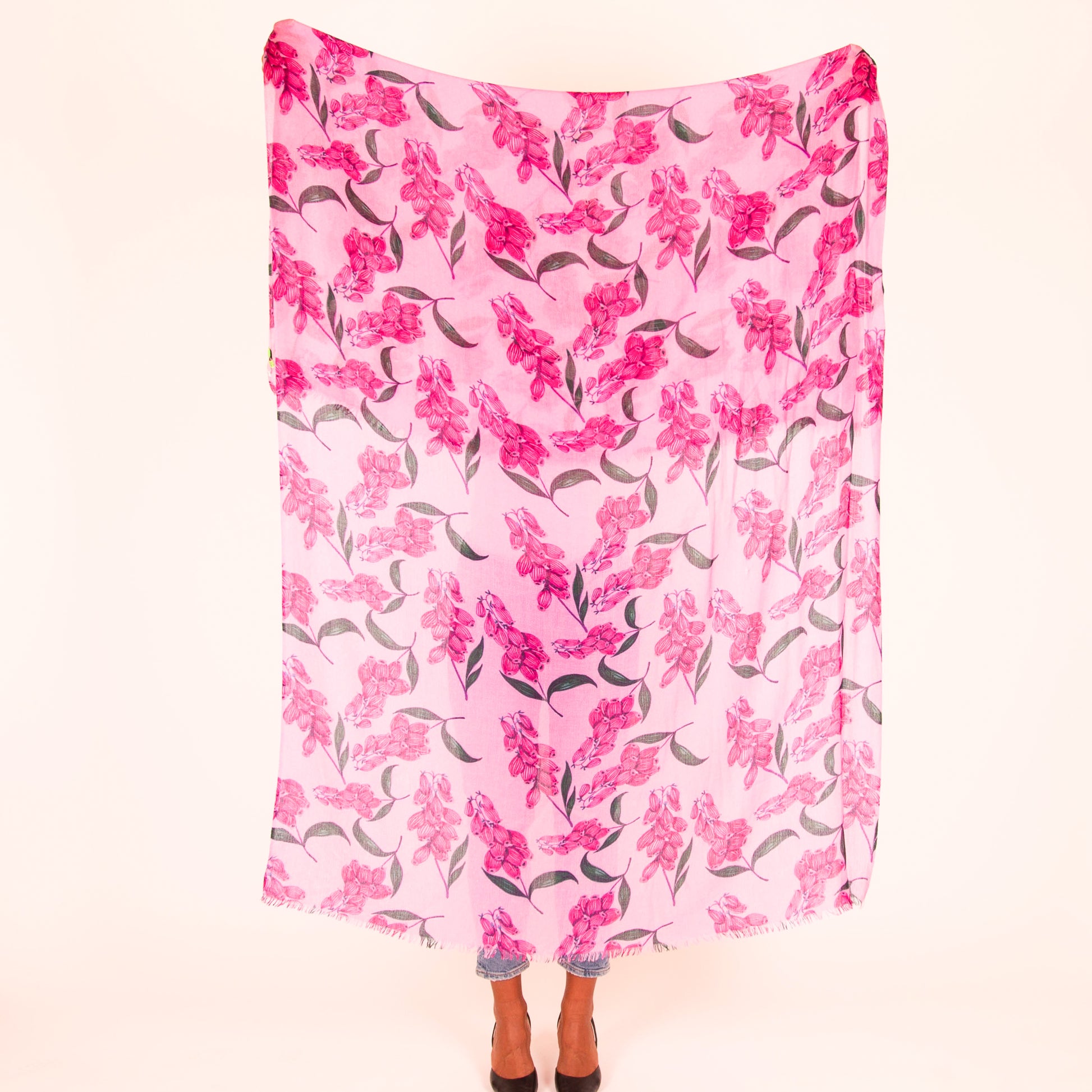 LAVENDER CASHMERE SCARF