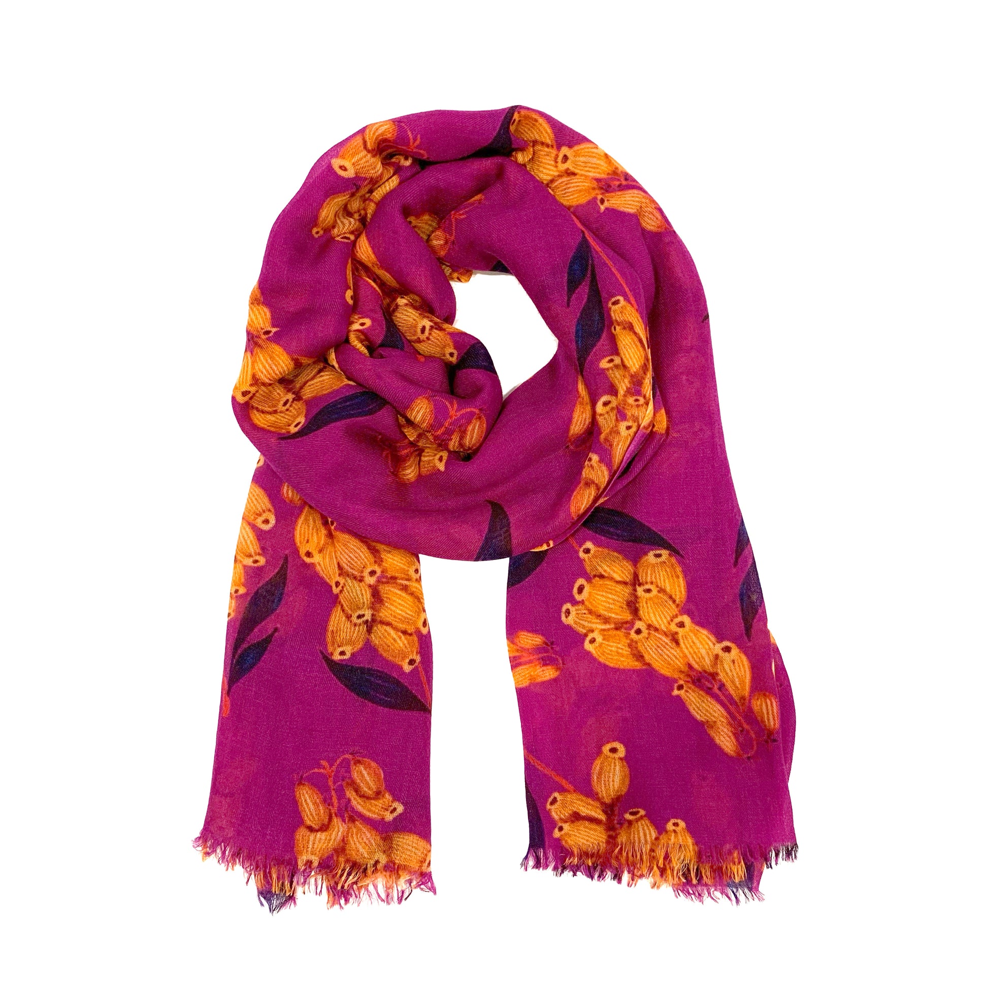 LAVENDER CASHMERE SCARF