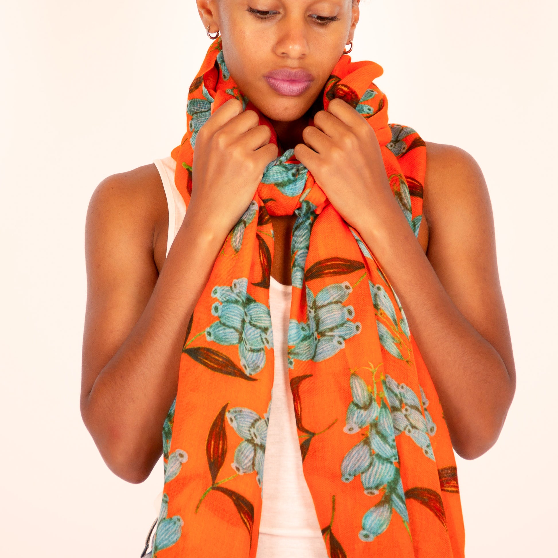 LAVENDER CASHMERE SCARF