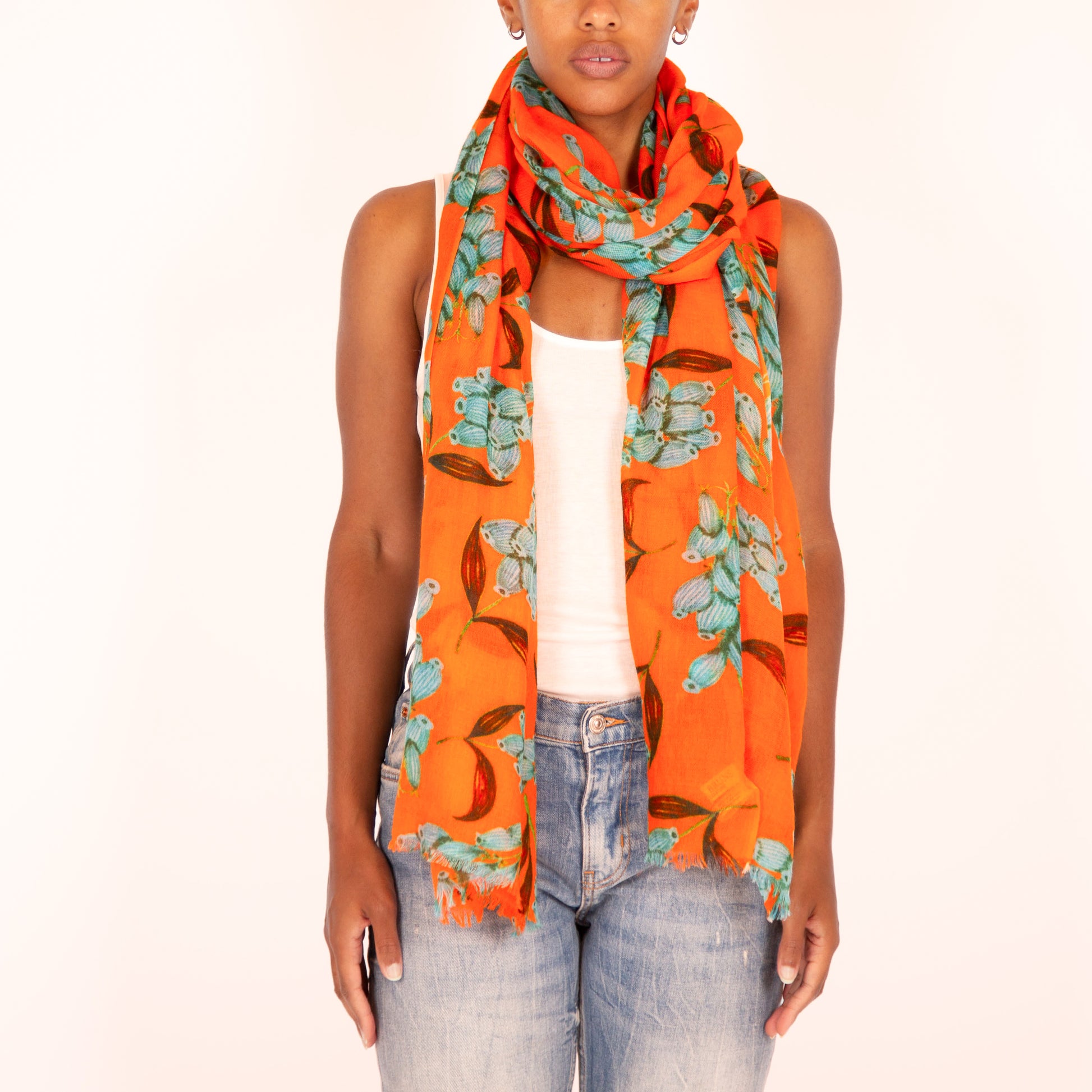LAVENDER CASHMERE SCARF