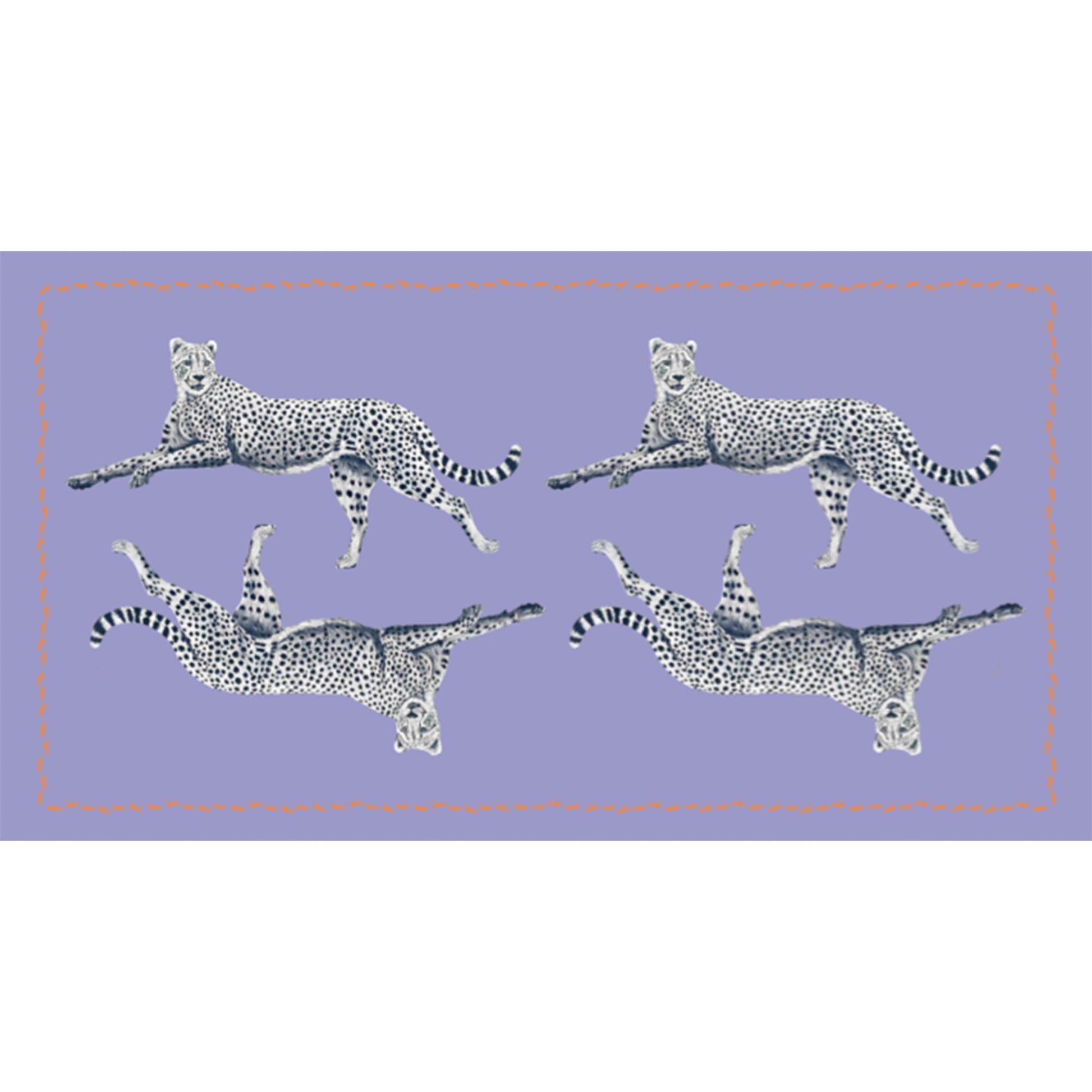 LEOPARD-ANT CASHMERE SCARF