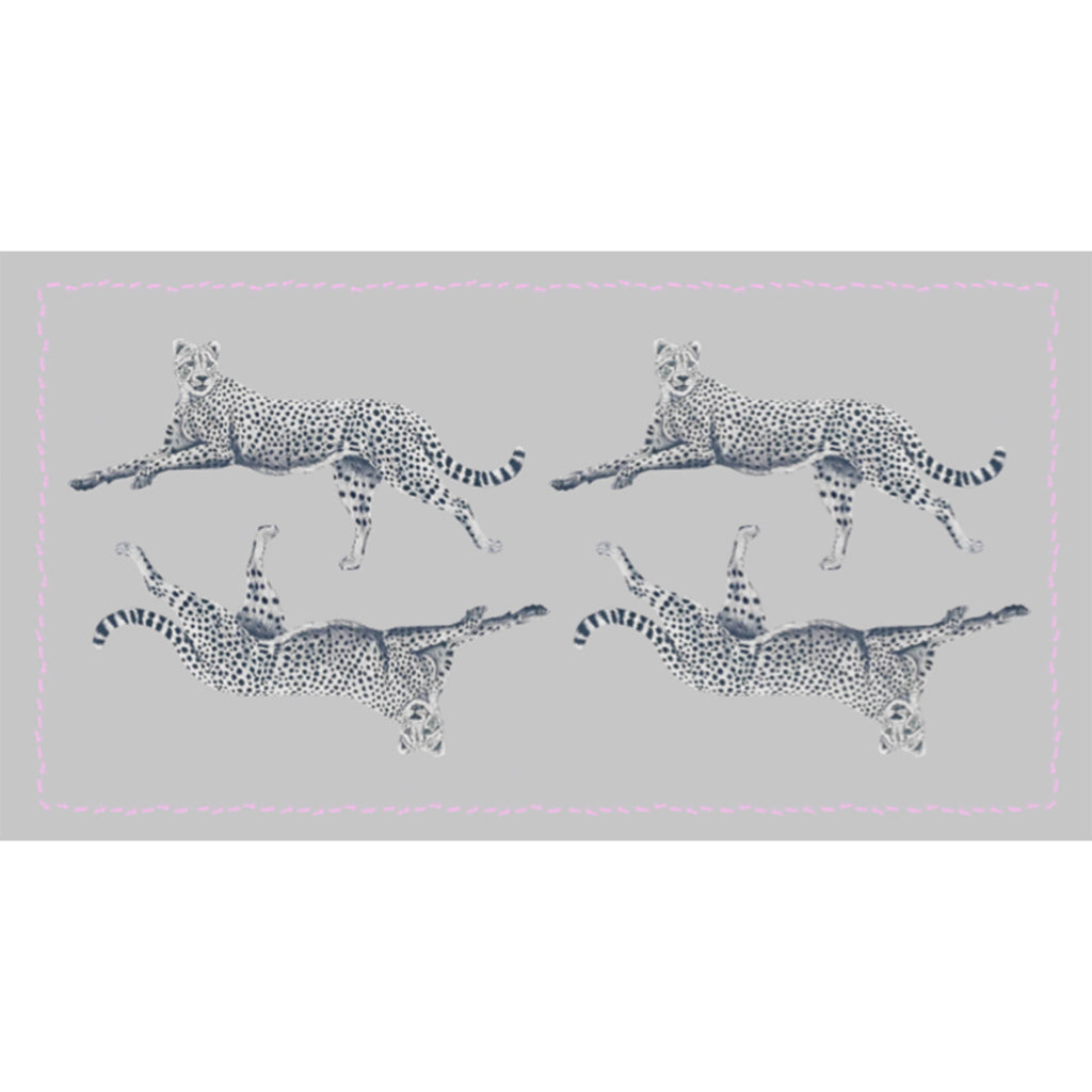 LEOPARD-ANT CASHMERE SCARF