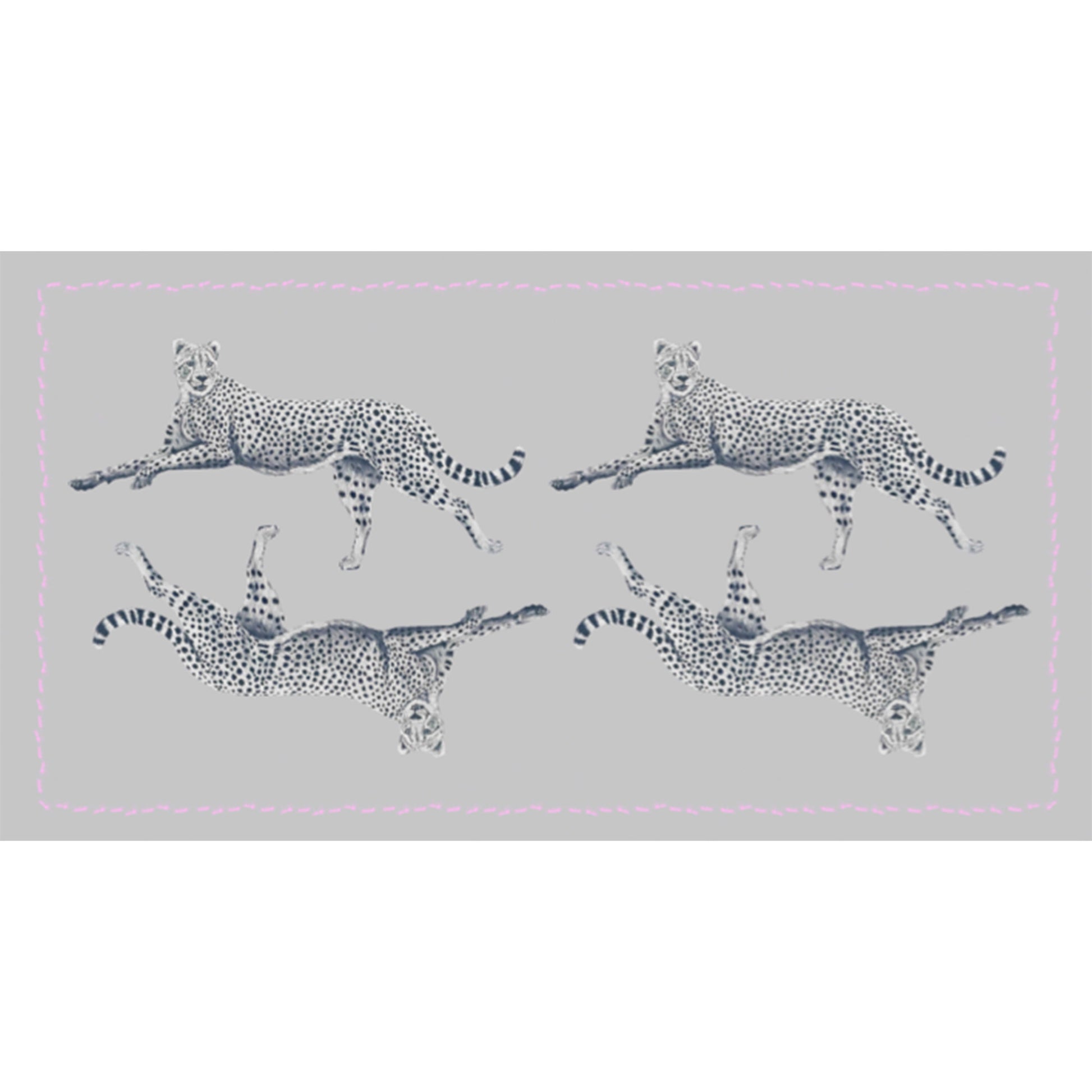 LEOPARD-ANT CASHMERE SCARF