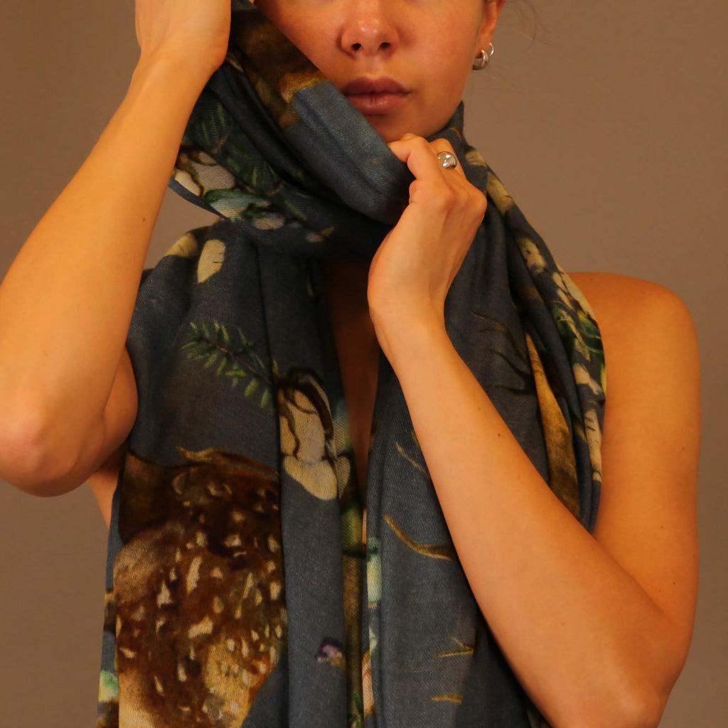 MUSK CASHMERE SCARF