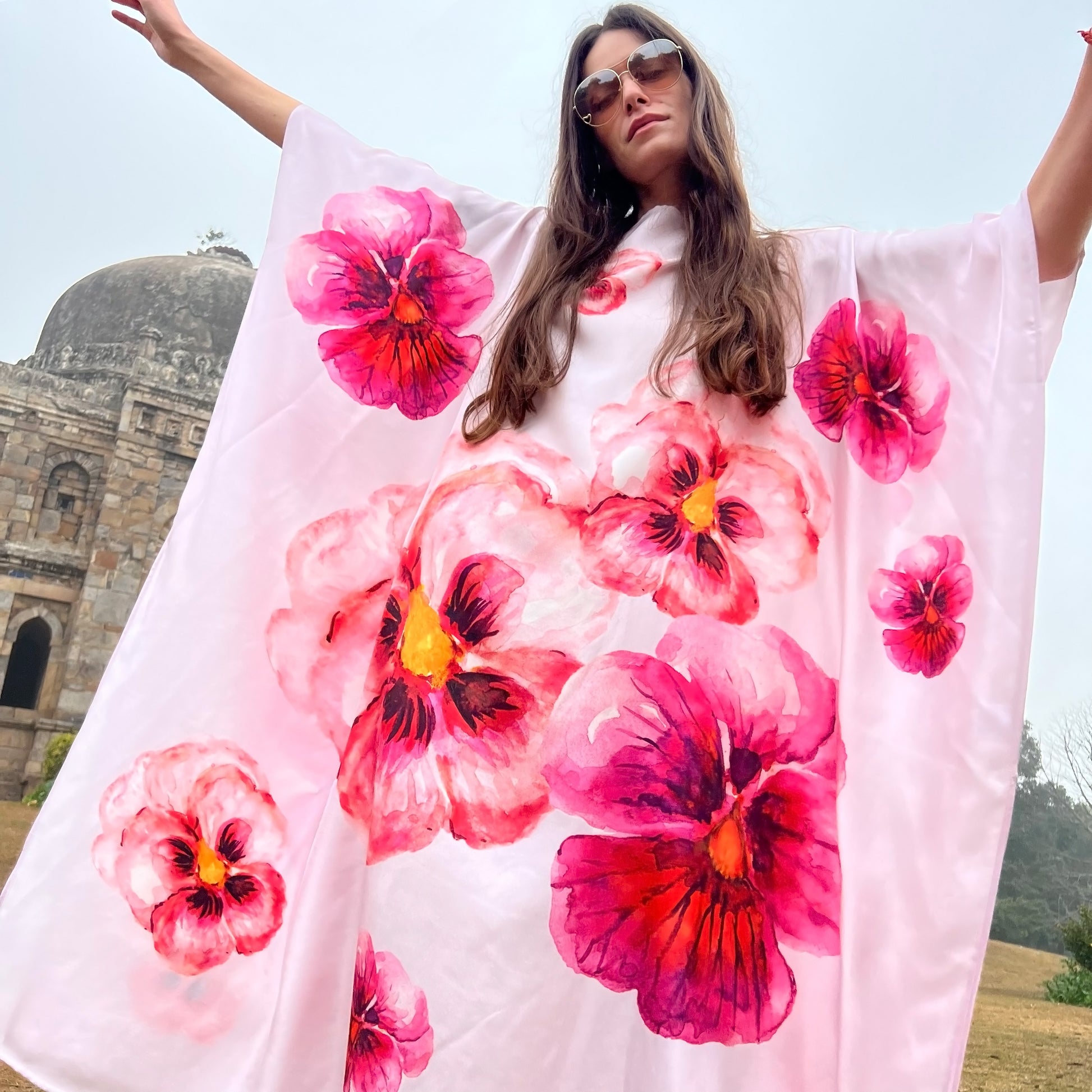 PANSY SILK TUNIC