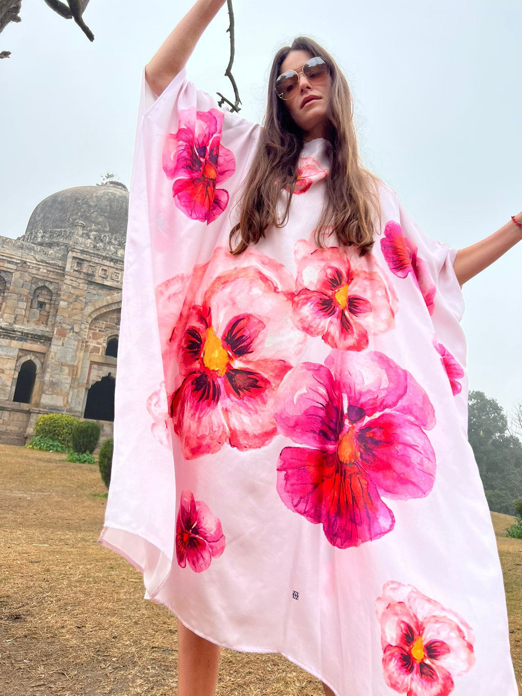 PANSY SILK TUNIC