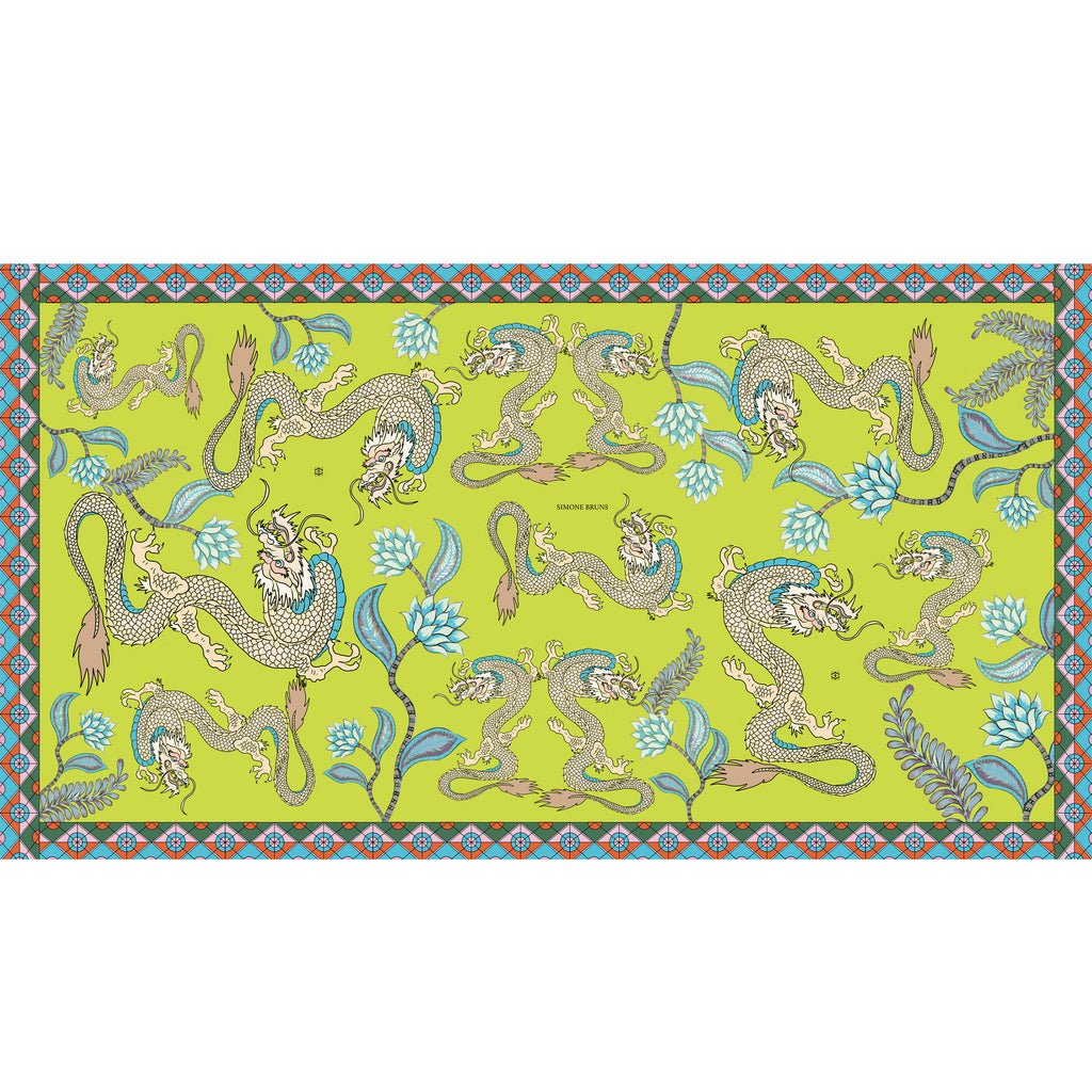 DRAGONALLY CASHMERE SCARF