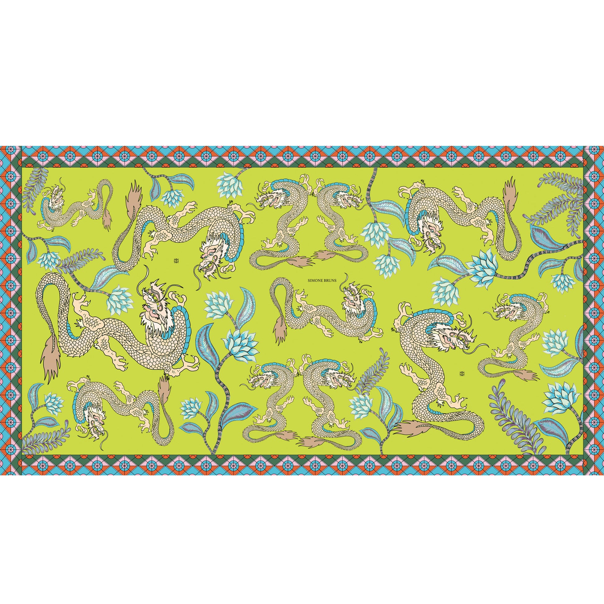 DRAGONALLY CASHMERE SCARF