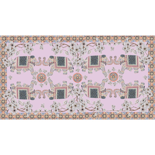 ELEPHANT CEREMONY CASHMERE SCRAF