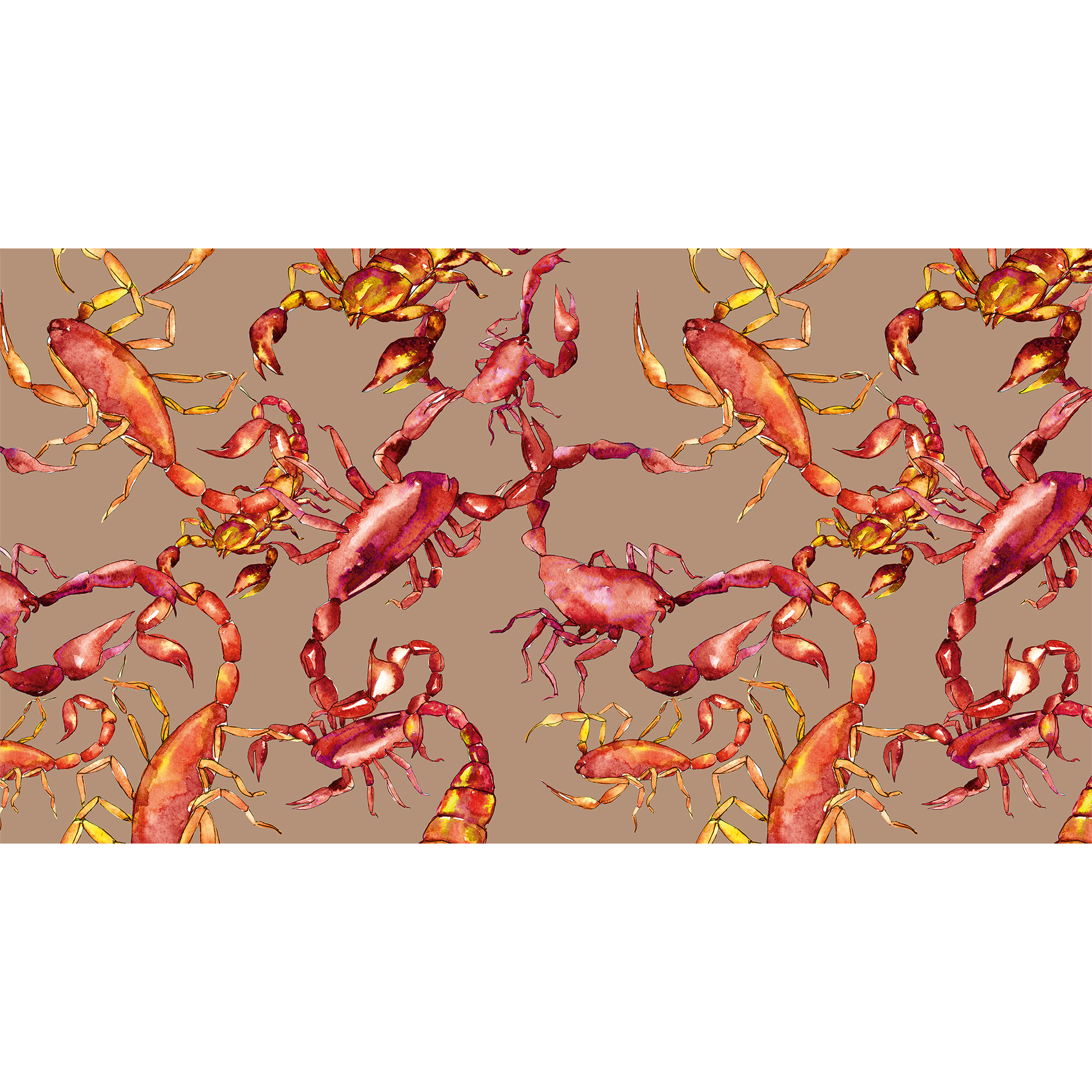 SCORPION CASHMERE SCARF
