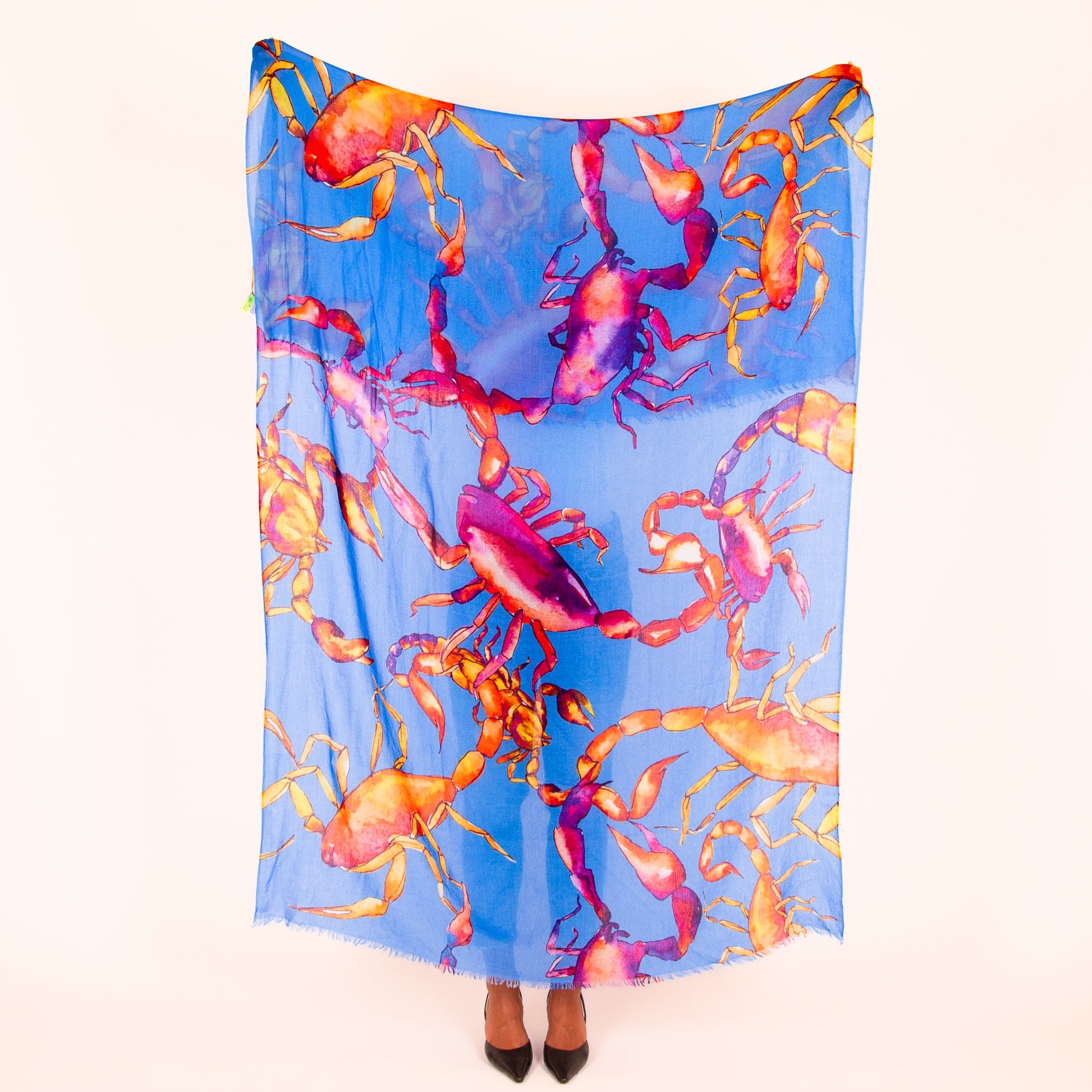 SCORPION CASHMERE SCARF