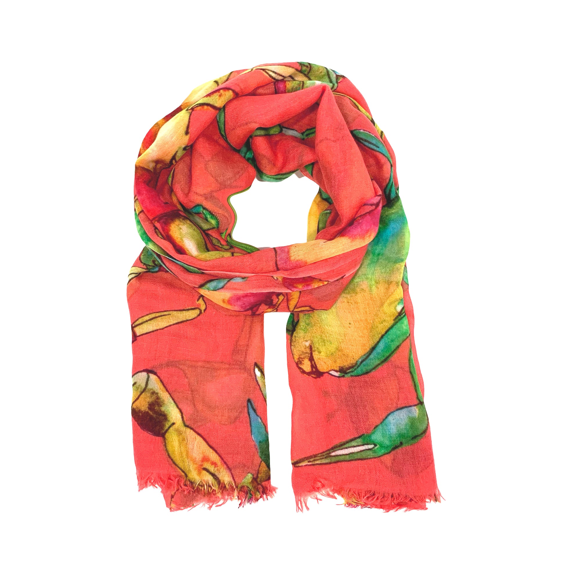 SCORPION CASHMERE SCARF