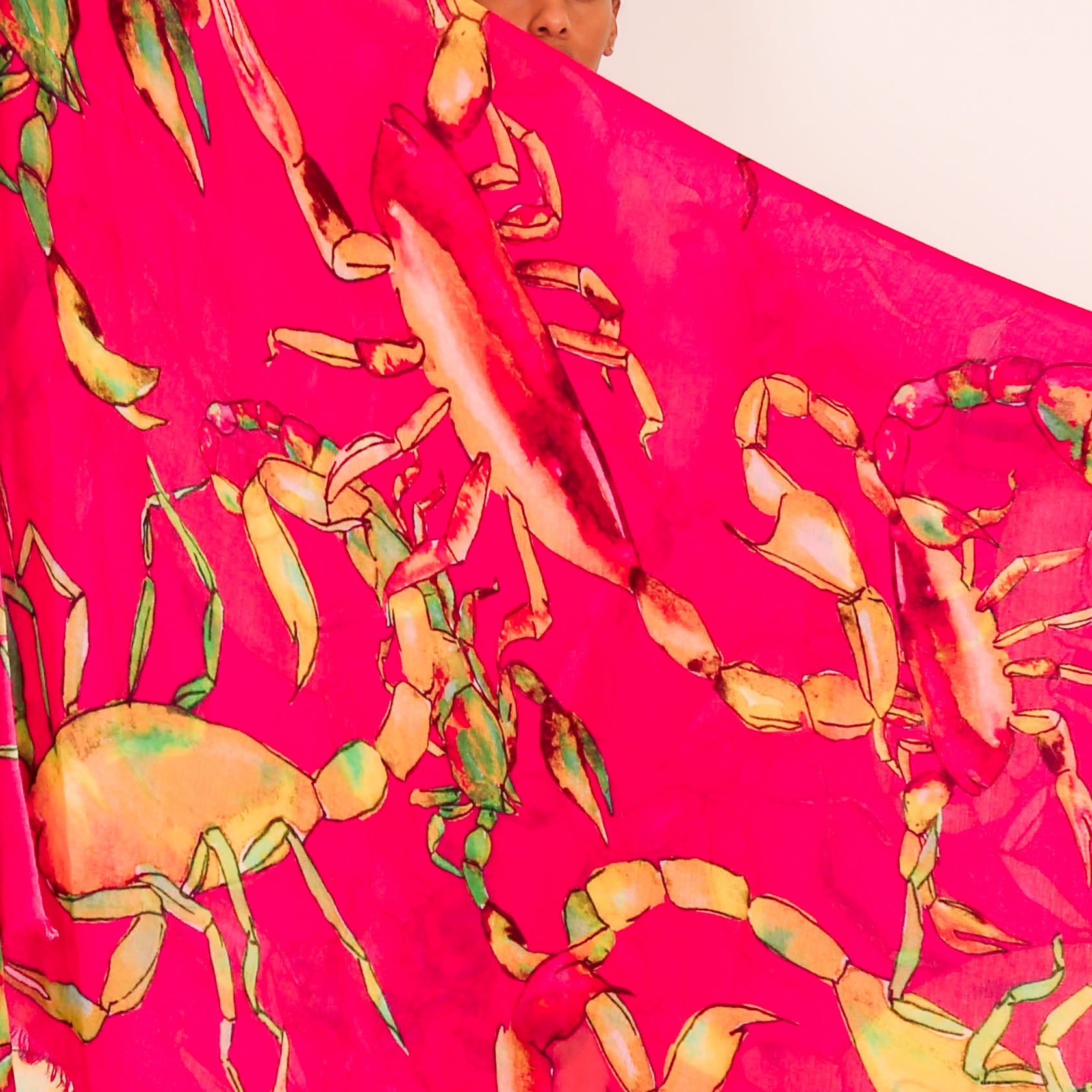 SCORPION CASHMERE SCARF