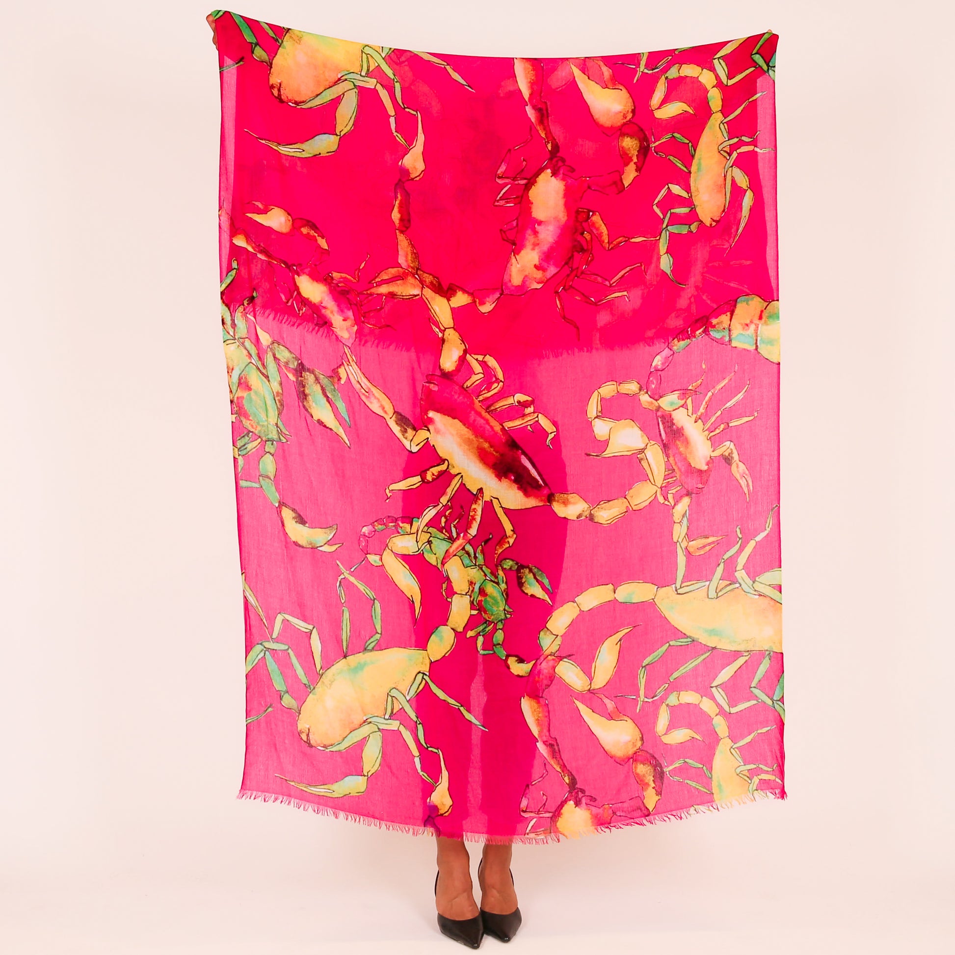 SCORPION CASHMERE SCARF