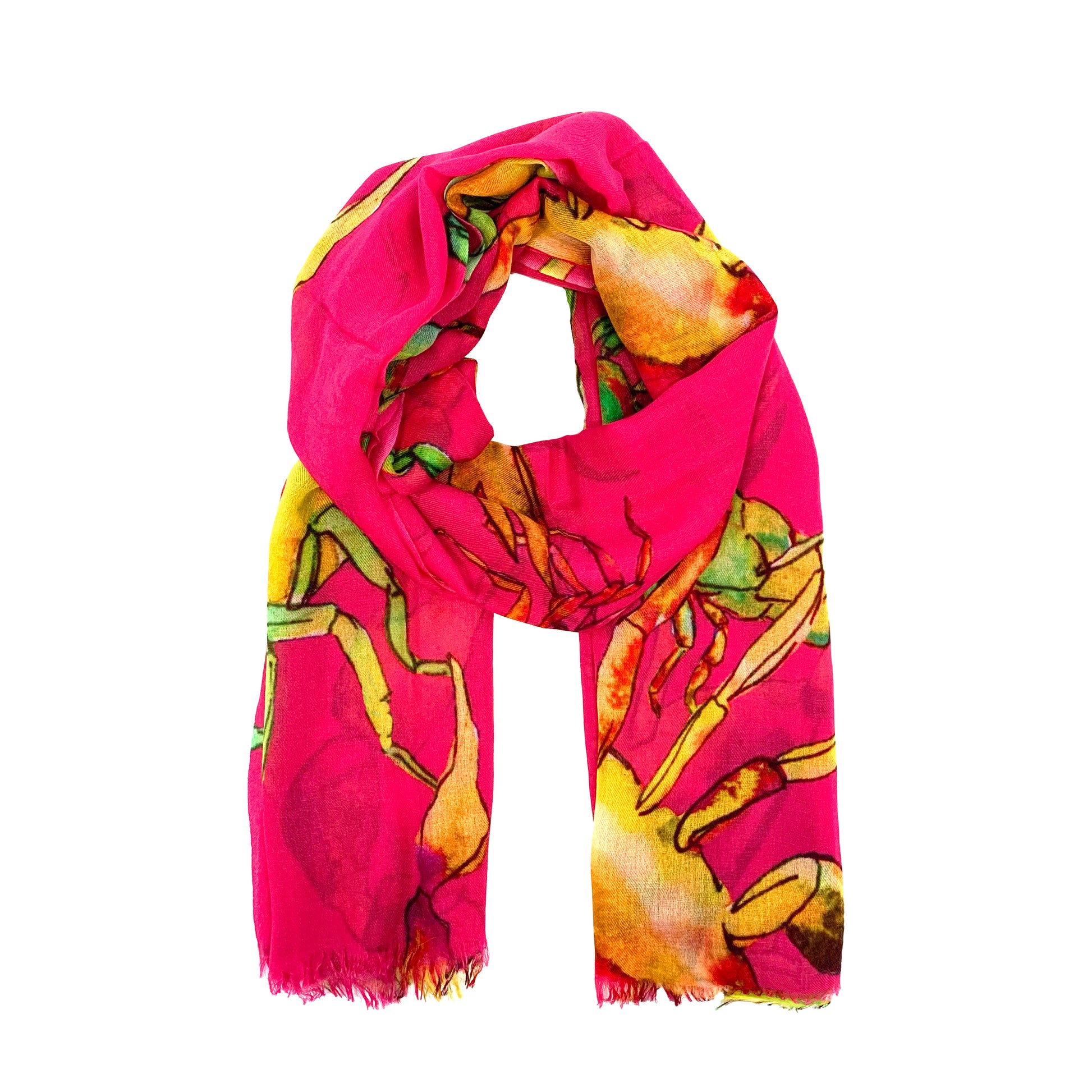 SCORPION CASHMERE SCARF