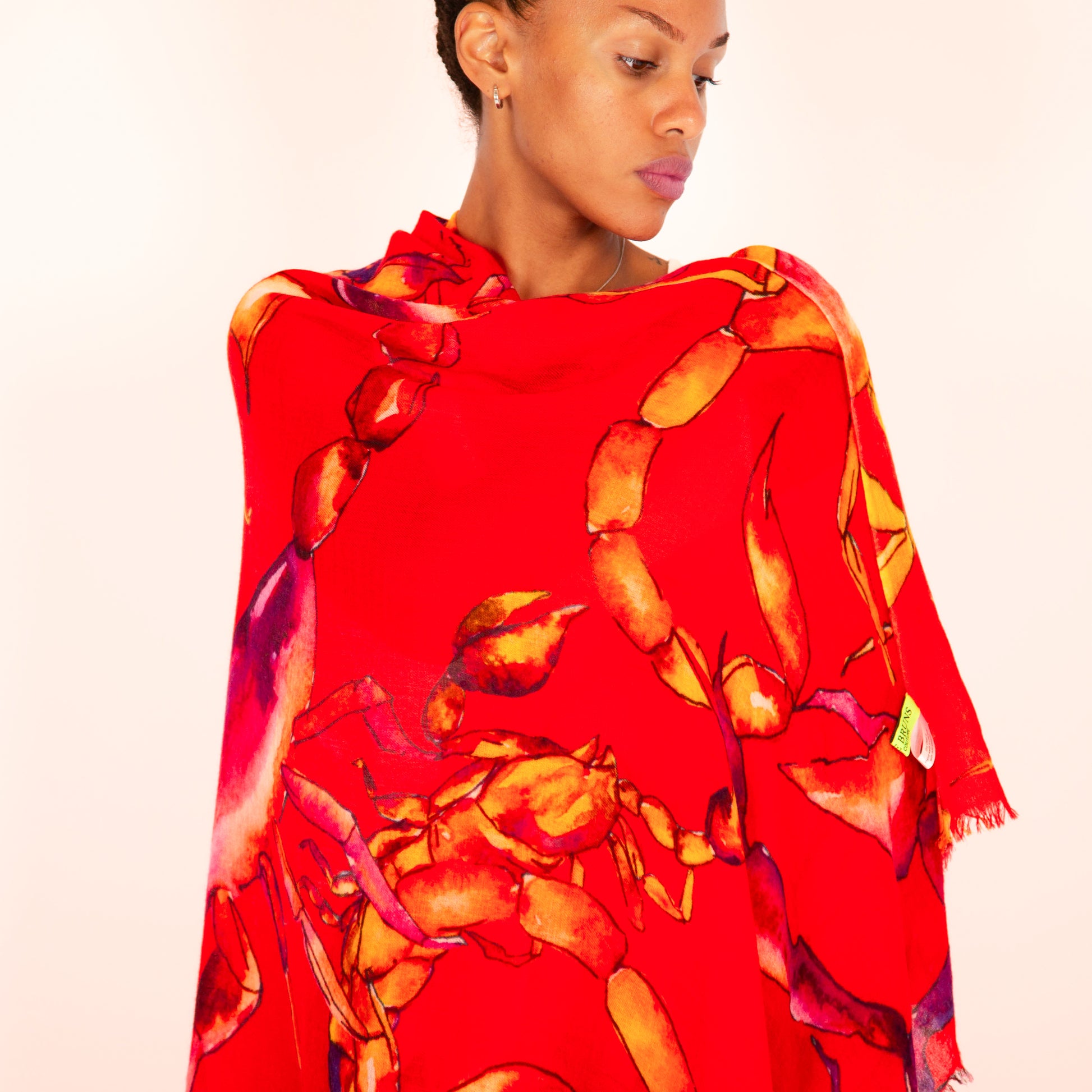 SCORPION CASHMERE SCARF