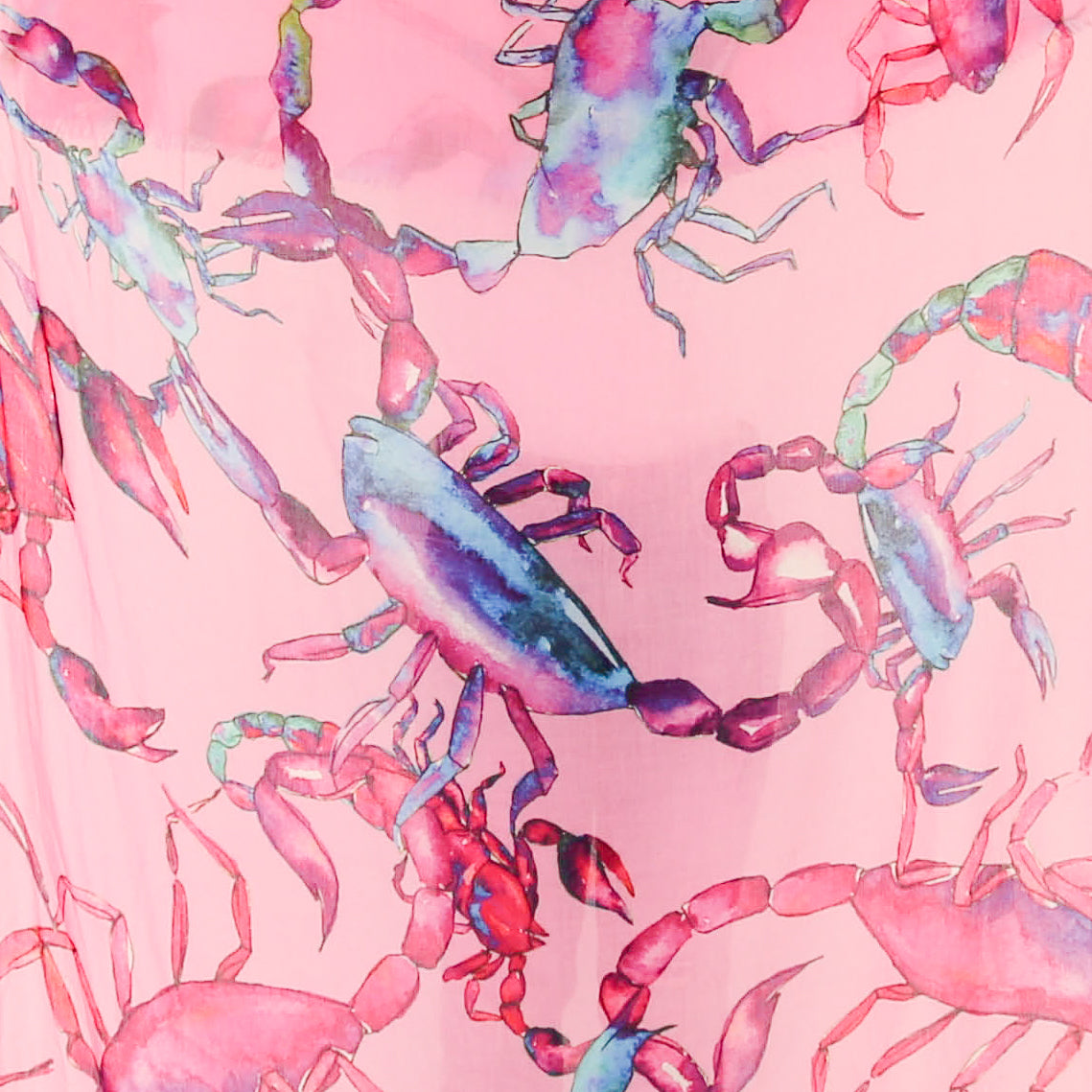 SCORPION CASHMERE SCARF