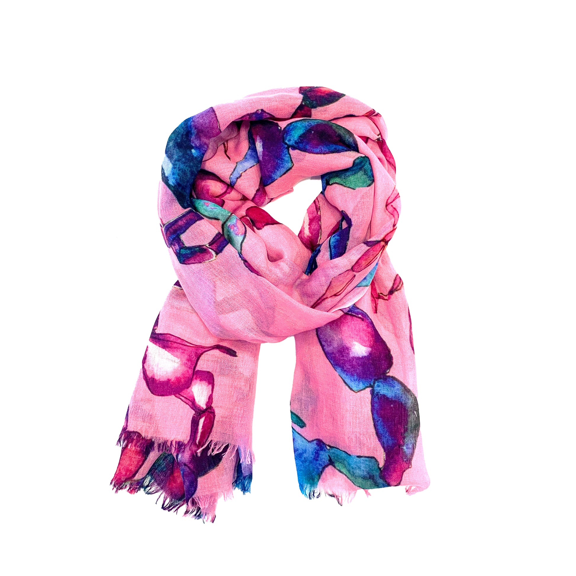 SCORPION CASHMERE SCARF