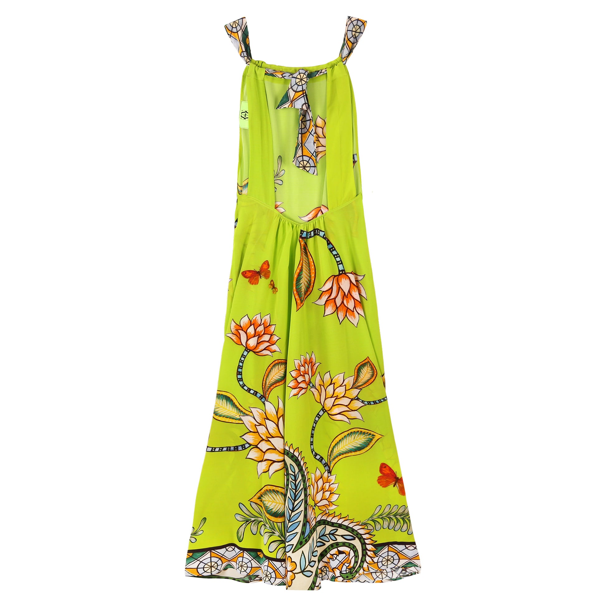 TIGER & JUNGLE BEACH DRESS