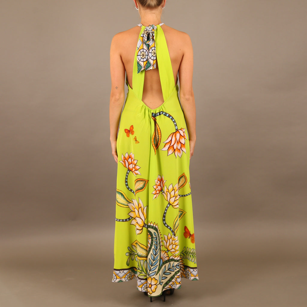 TIGER & JUNGLE BEACH DRESS
