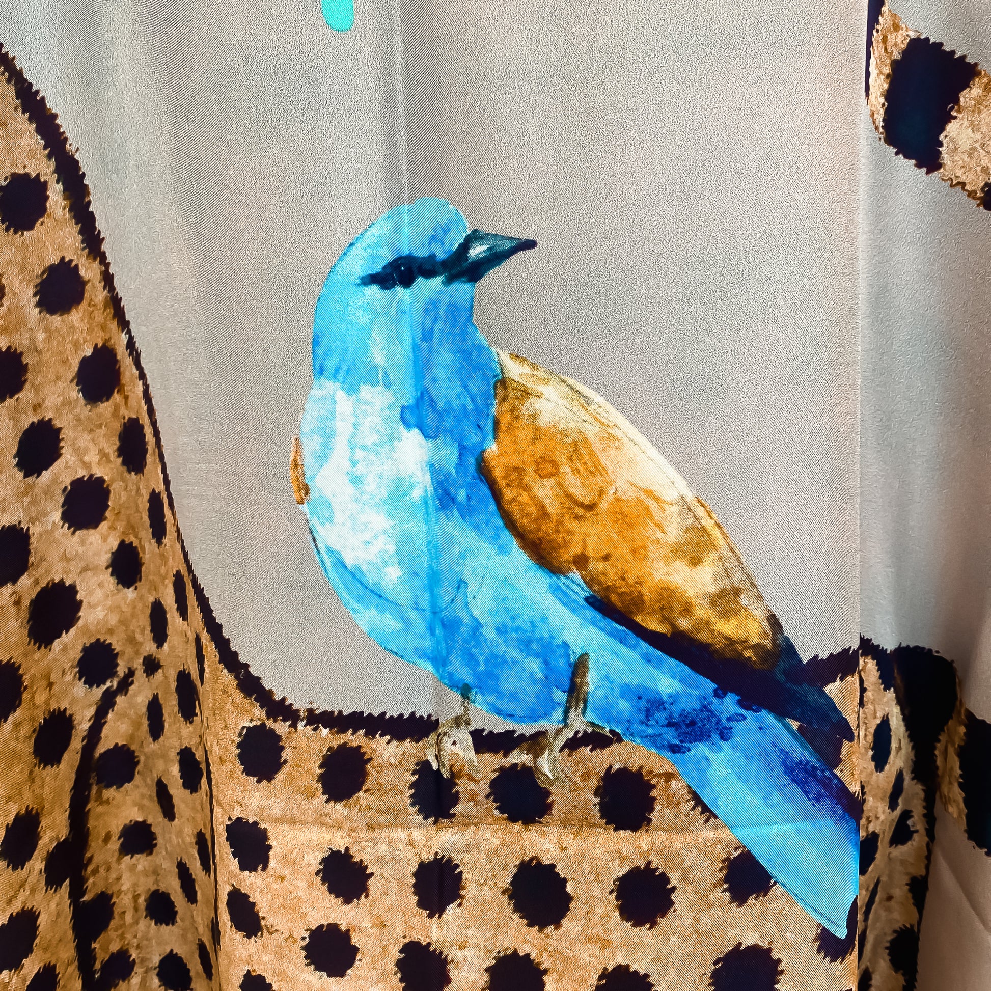 VENICE LEO V-NECK SILK TUNIC