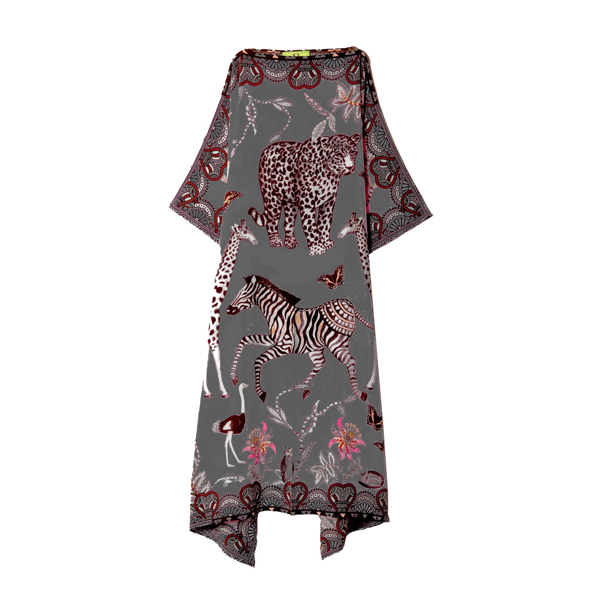 WILDLIFE SILK TUNIC