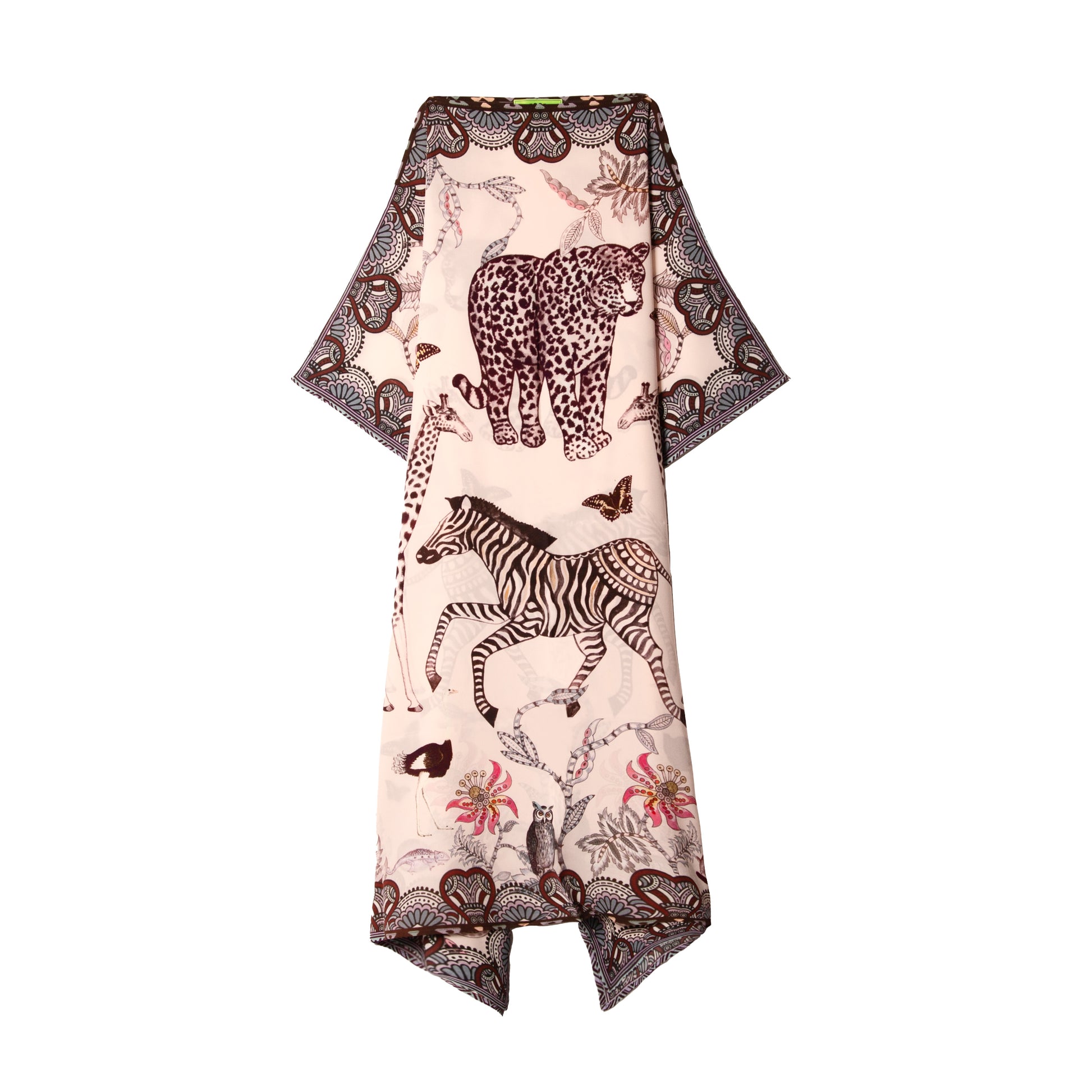 WILDLIFE SILK TUNIC