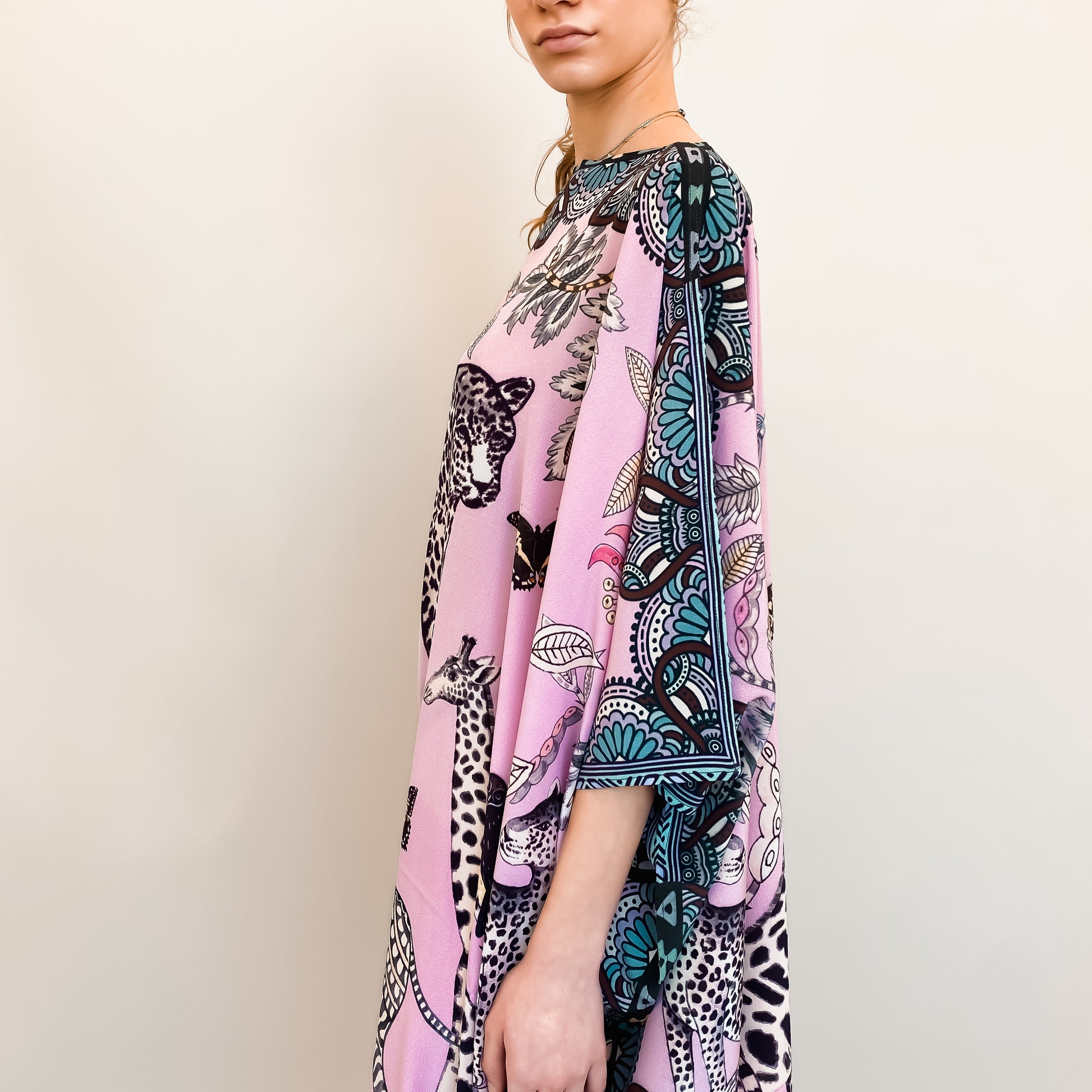 WILDLIFE SILK TUNIC
