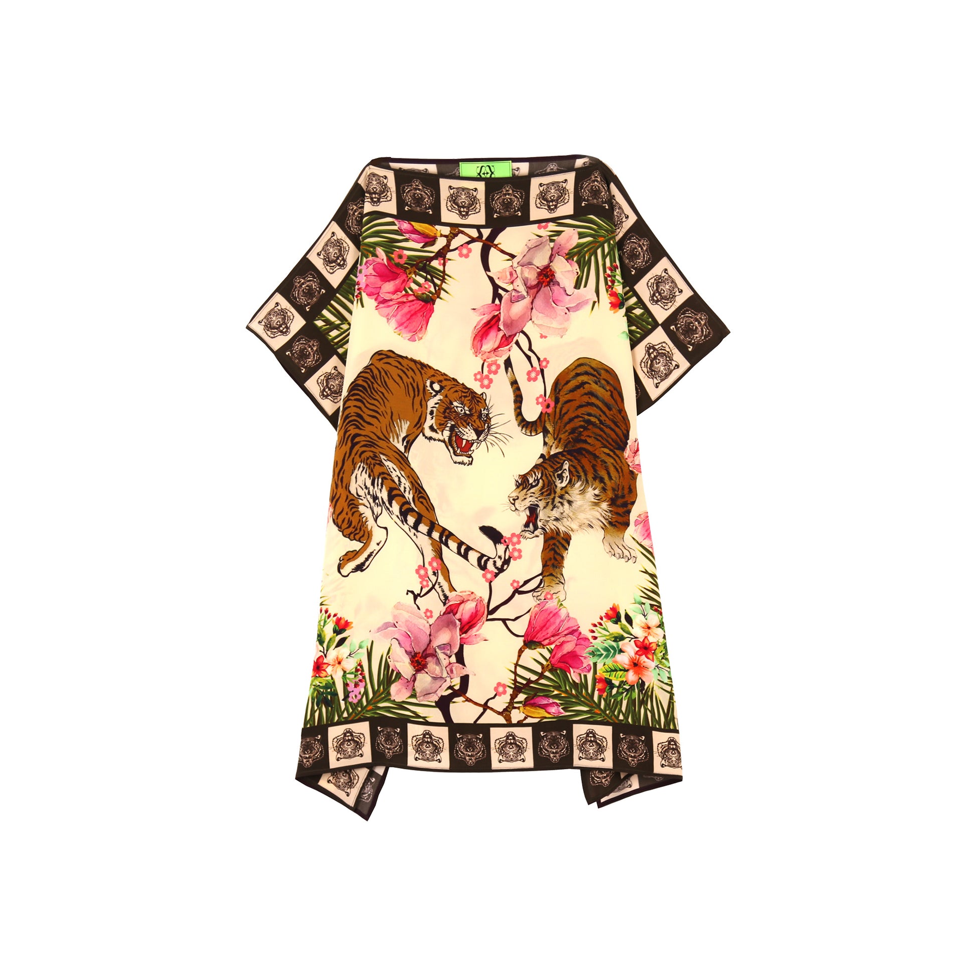 ROARING TIGER SHORT DRESS