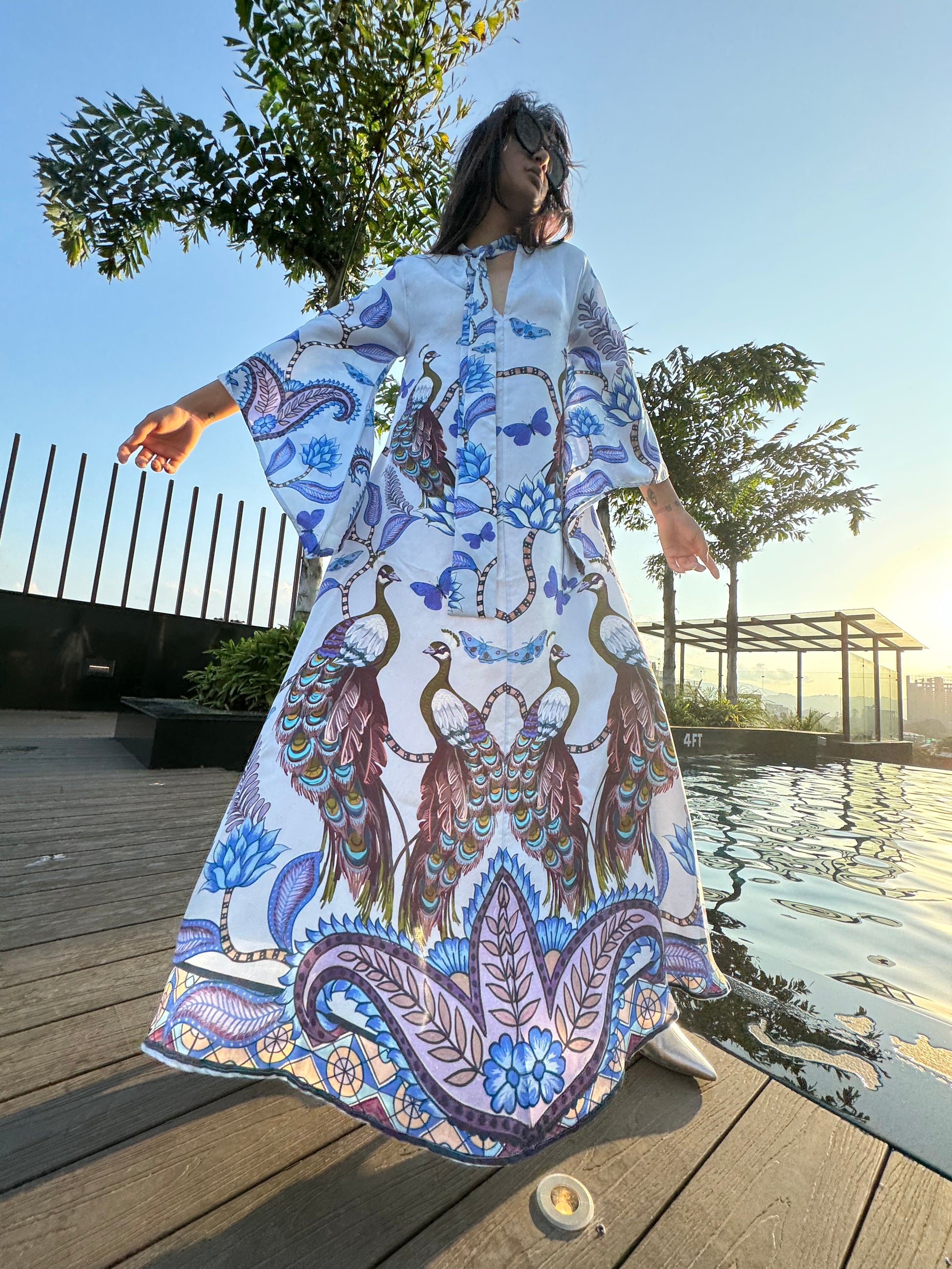 AZURE PRINCESS DRESS