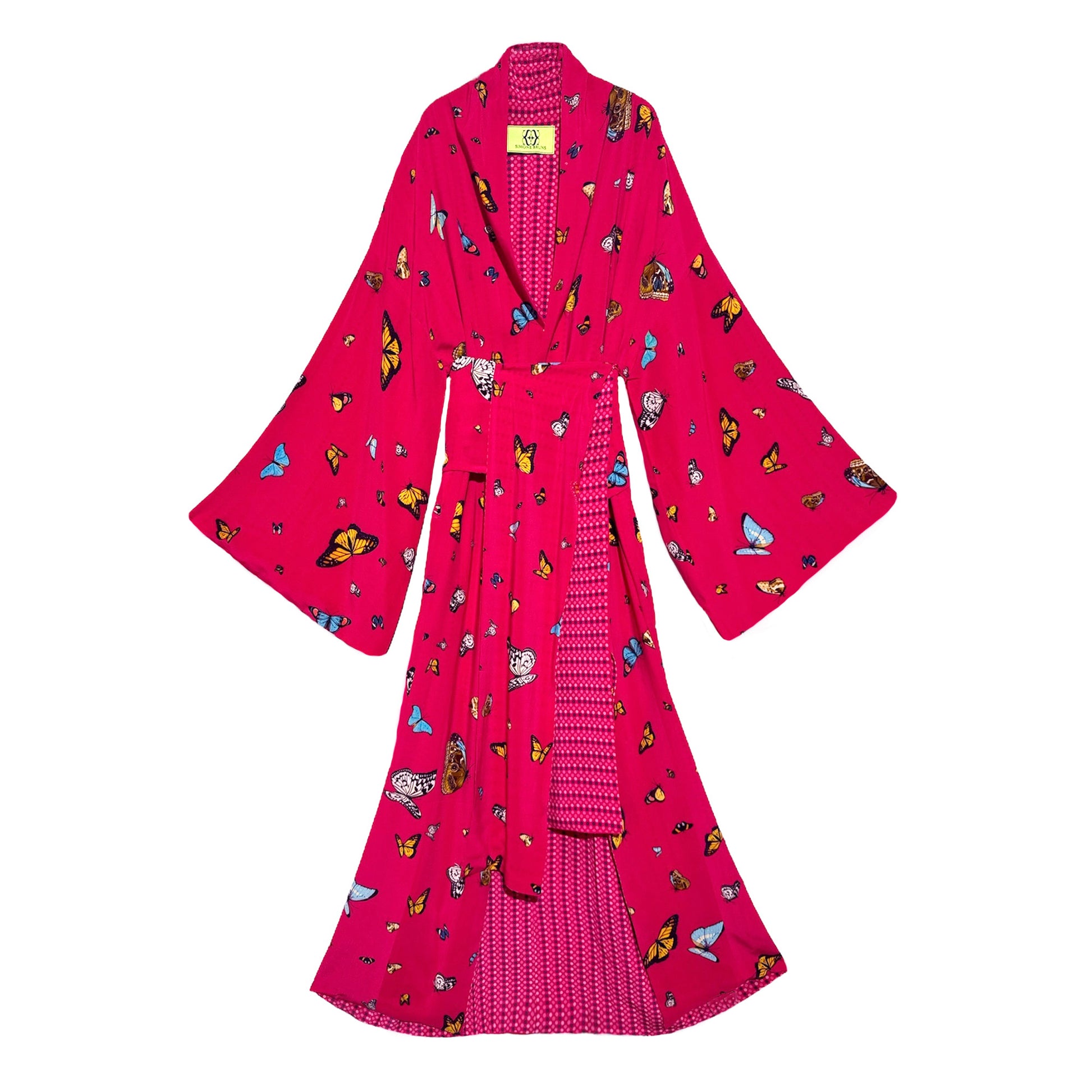 VENICE BUTTERFLY KAMI KIMONO - DOUBLE SIDE