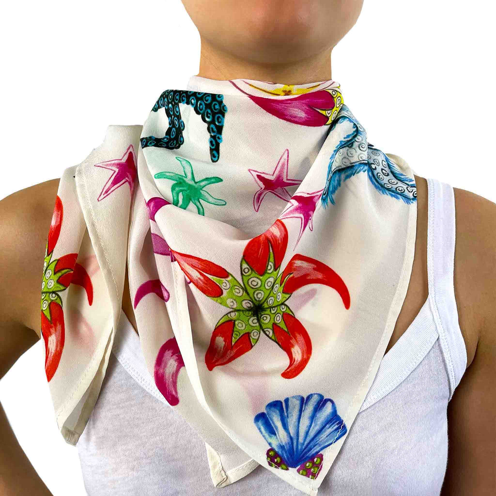 CORAL MINI NECK TIE