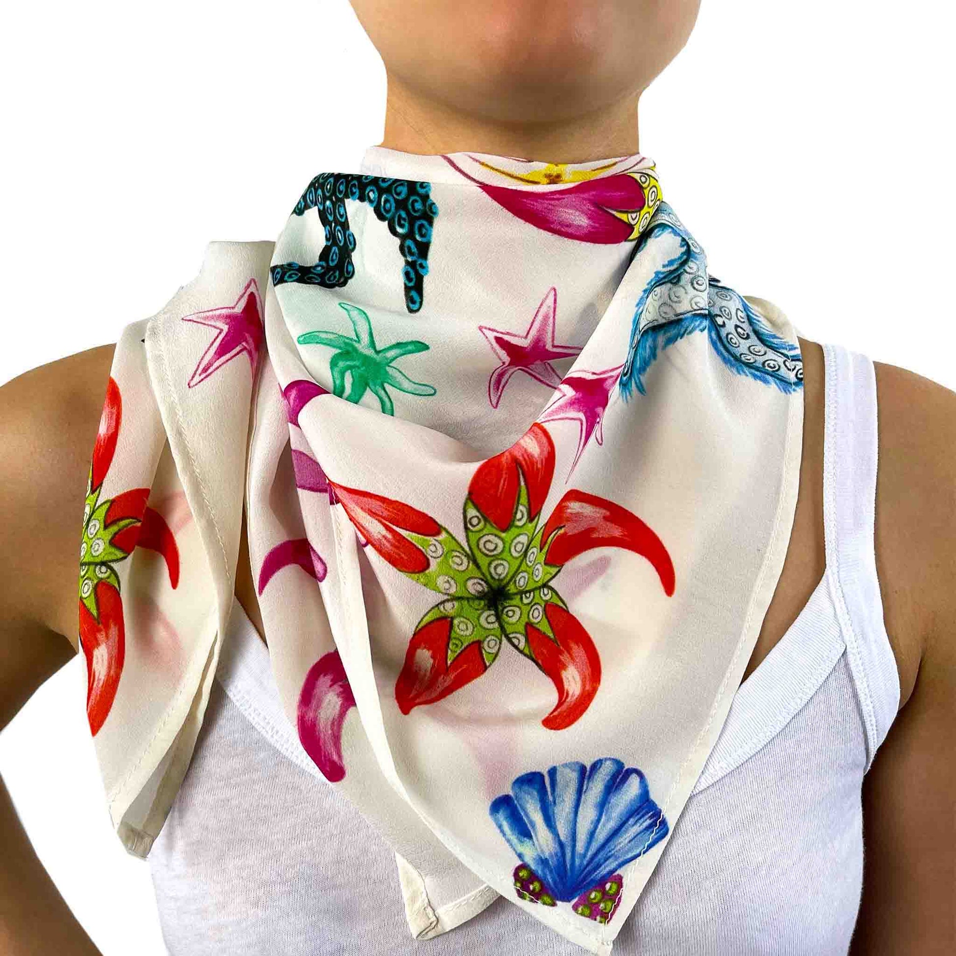 CORAL MINI NECK TIE