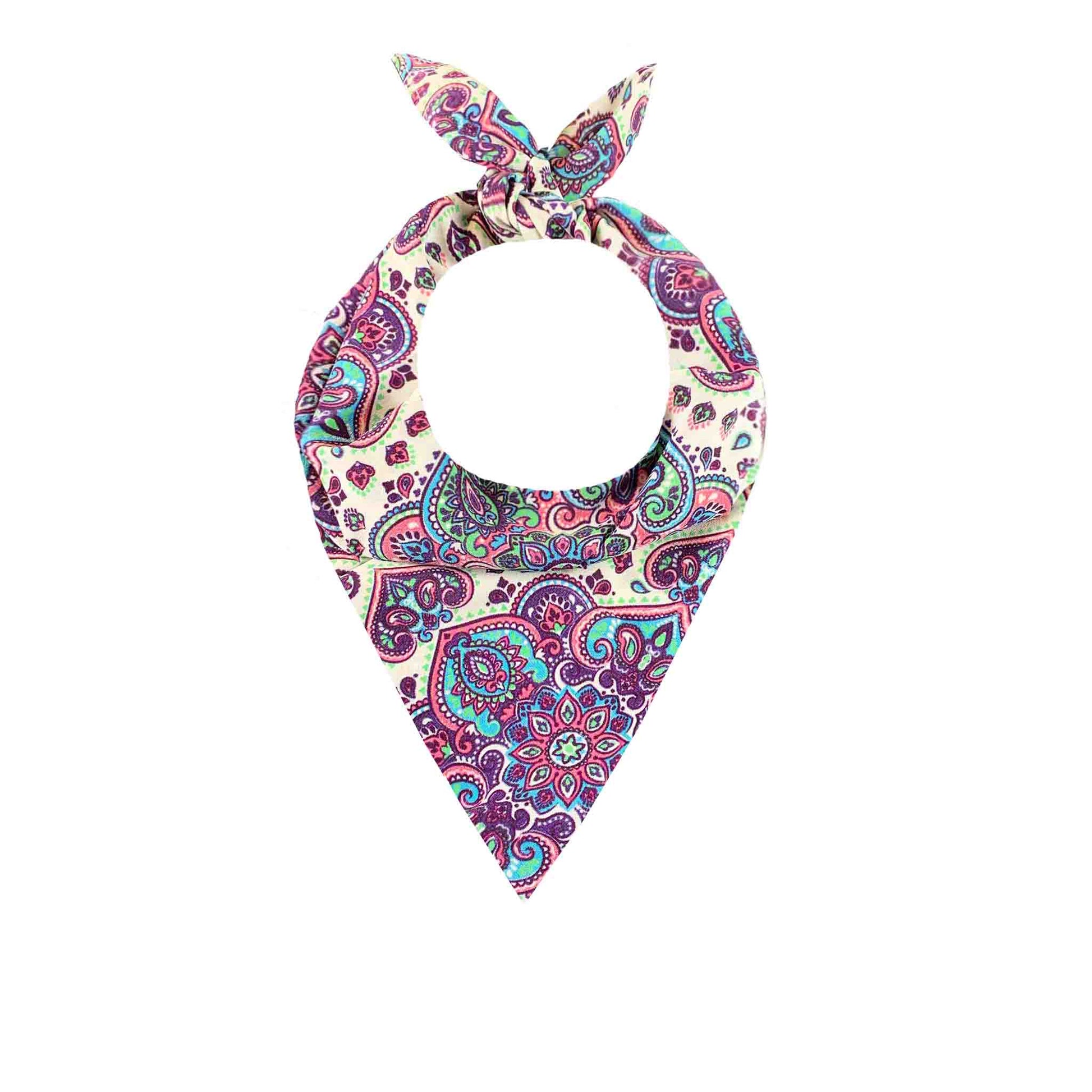 ETHNO PATTERN MINI NECK TIE