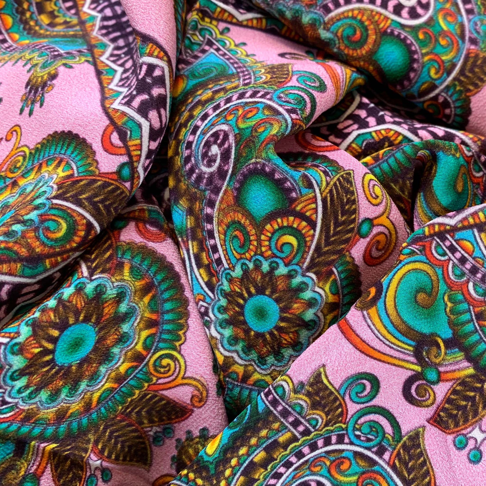 ETHNO PATTERN MINI NECK TIE