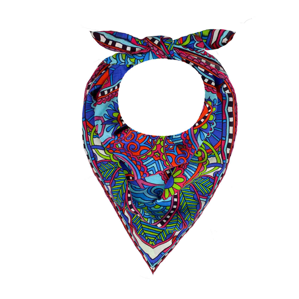 ETHNO PATTERN MINI NECK TIE