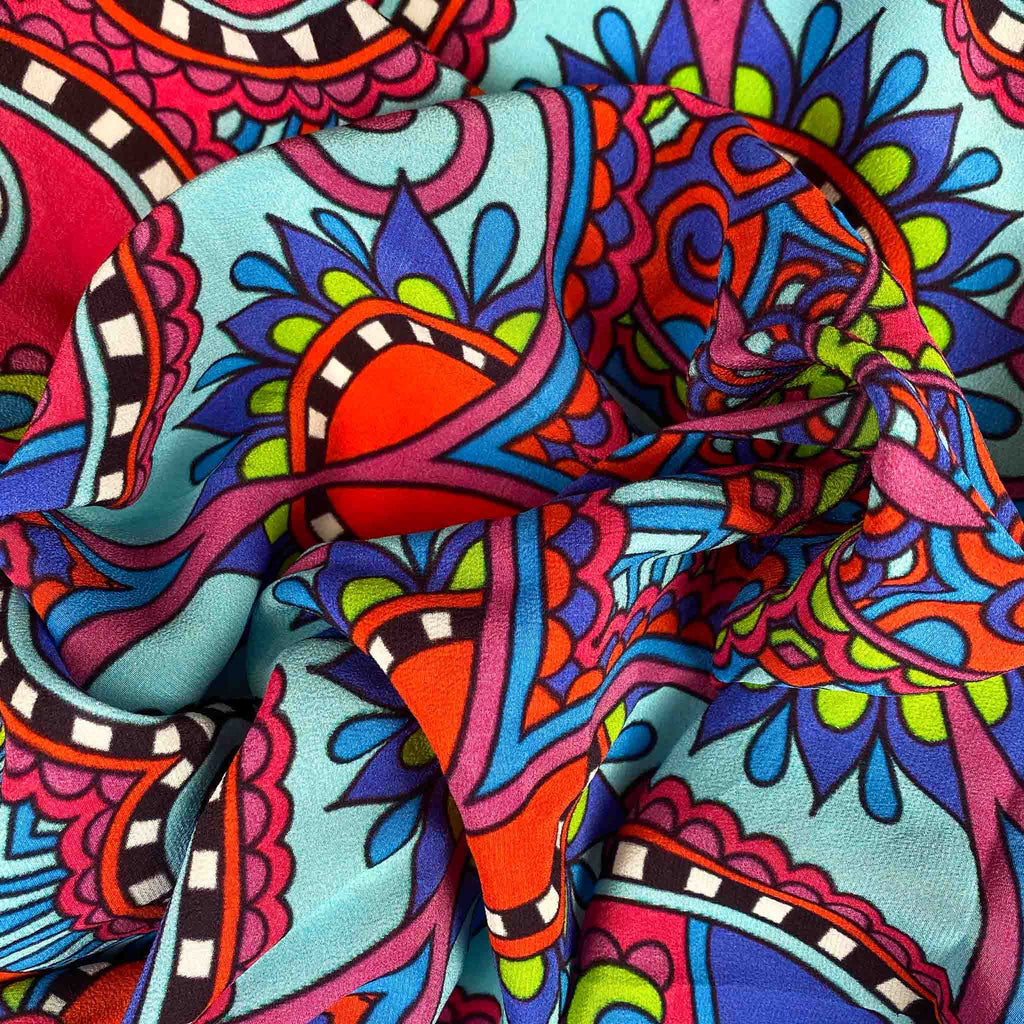 ETHNO PATTERN MINI NECK TIE