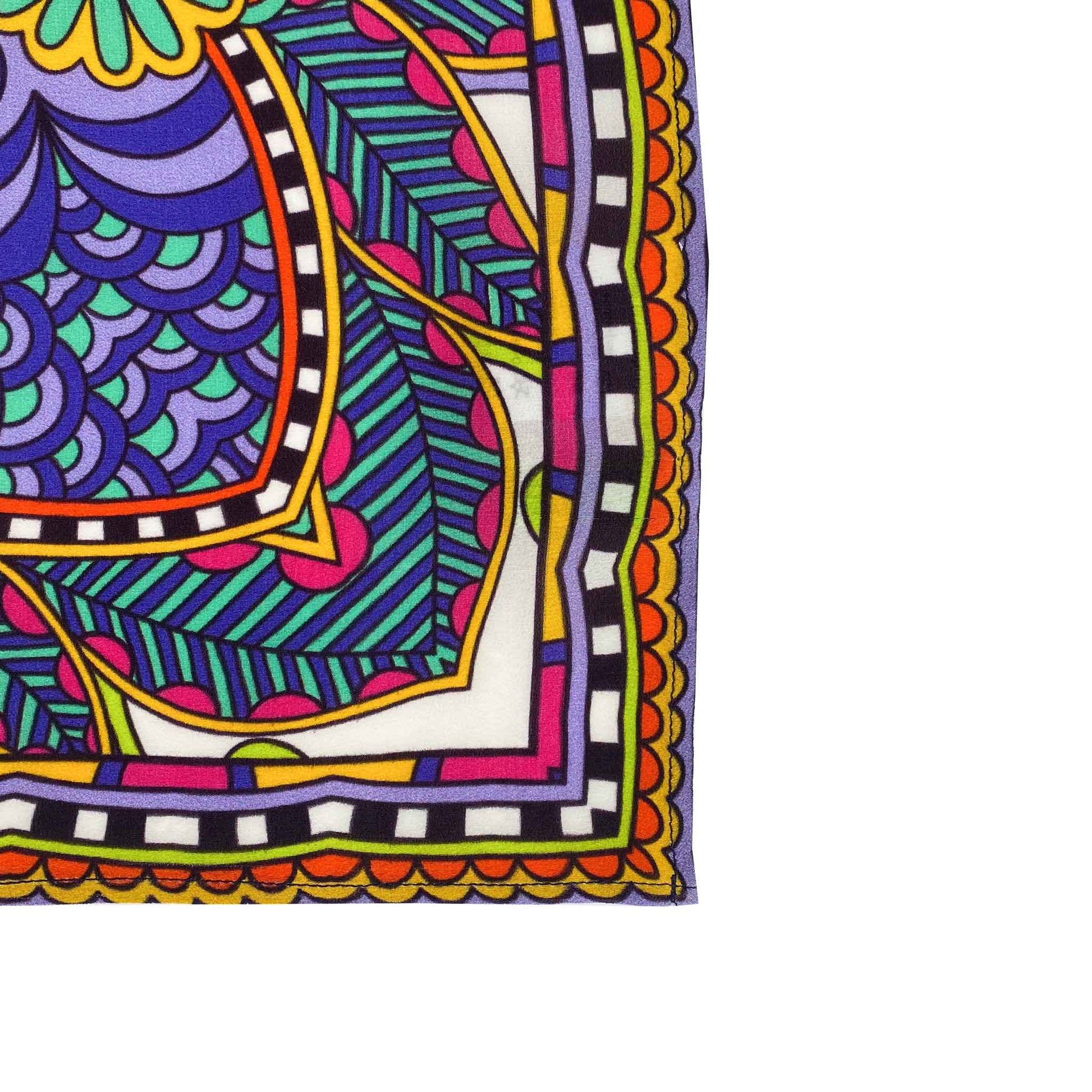 ETHNO PATTERN MINI NECK TIE