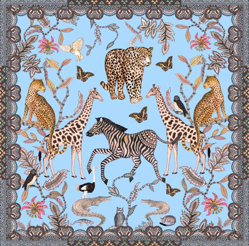 WILDLIFE MINI NECK TIE
