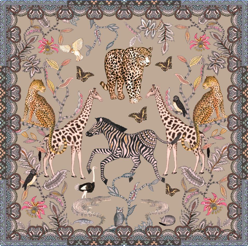 WILDLIFE MINI NECK TIE