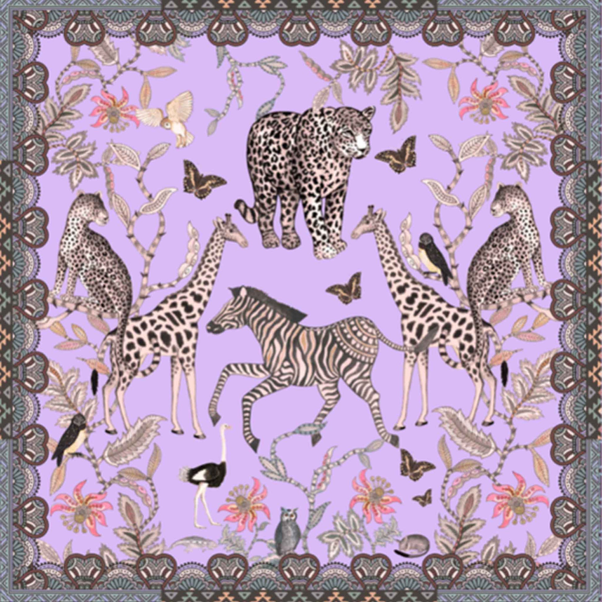 WILDLIFE MINI NECK TIE