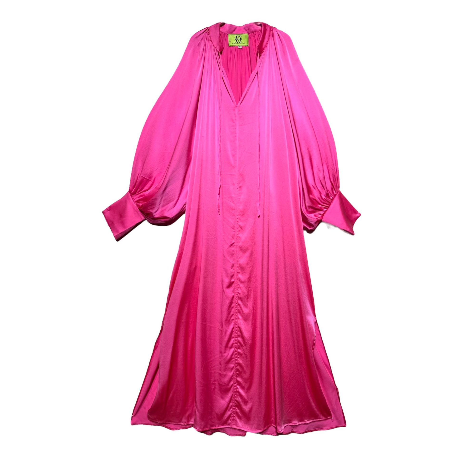 PLAIN SARA DRESS SILK STRETCH