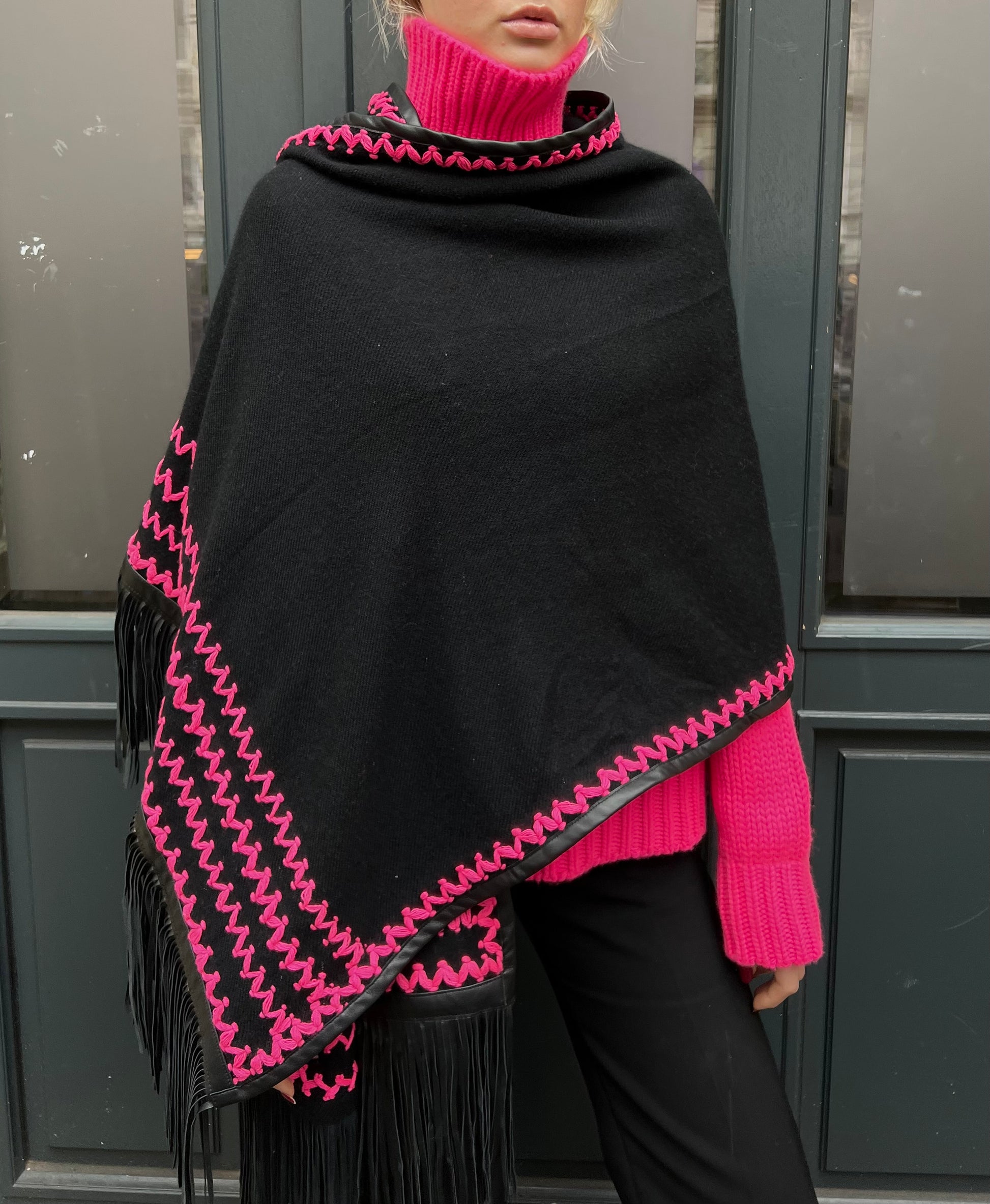 STARS CAPE - pink