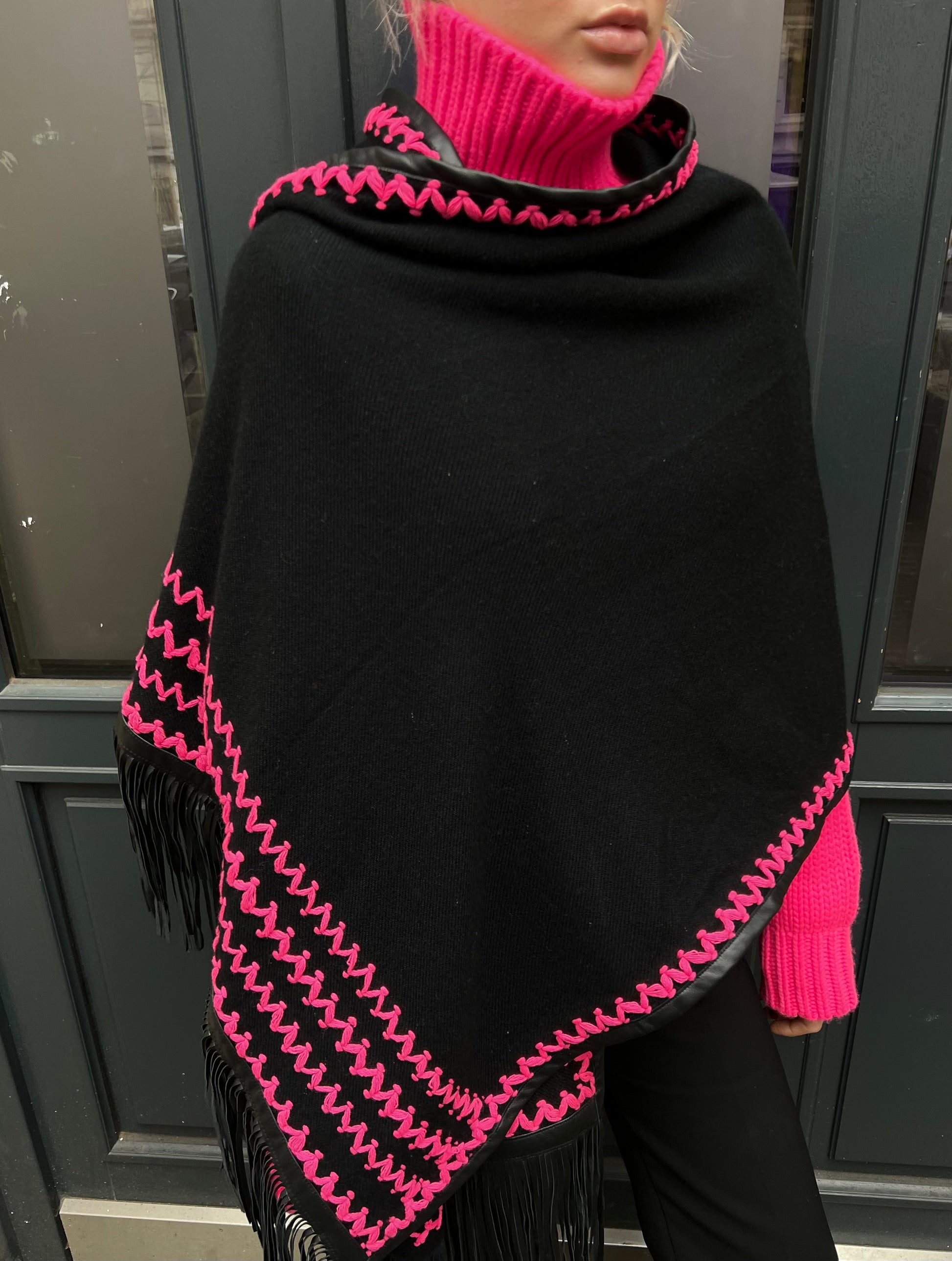 STARS CAPE - pink