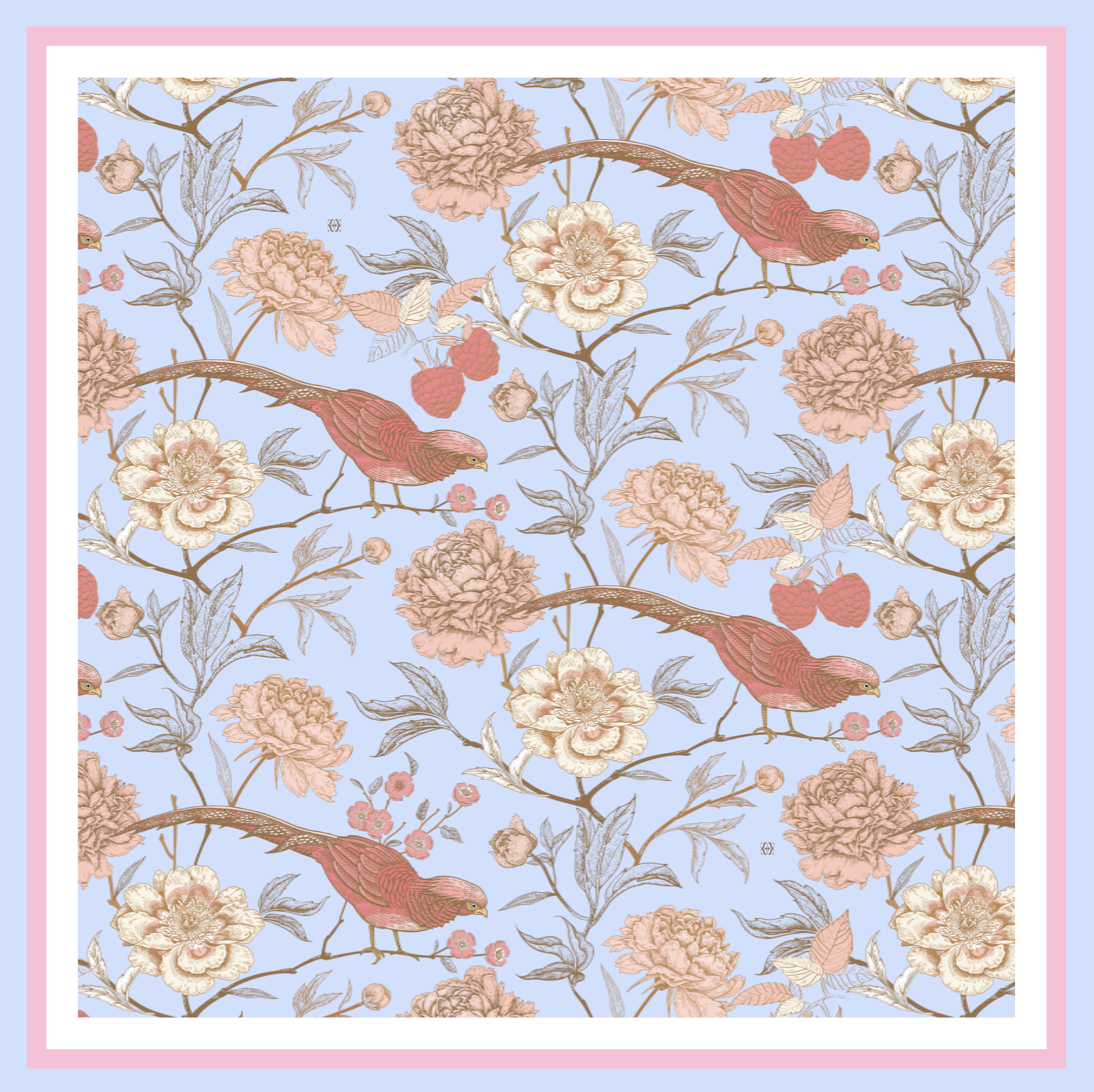BIRD PARADISE MINI NECK TIE
